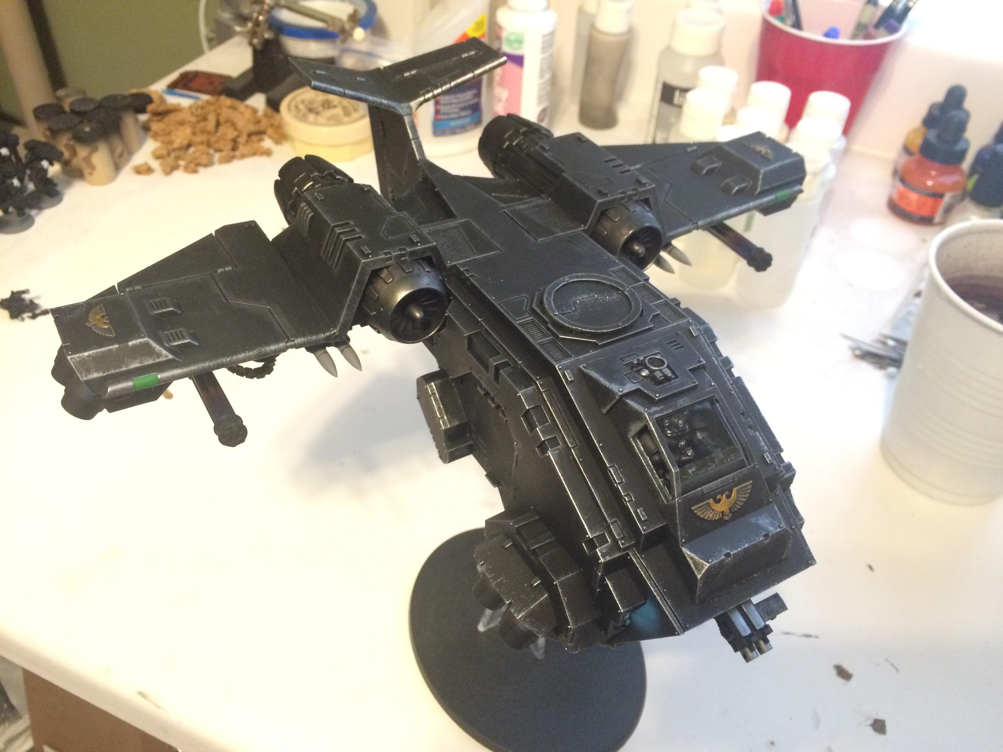 Conversion, Custom, Space Marines, Storm Raven