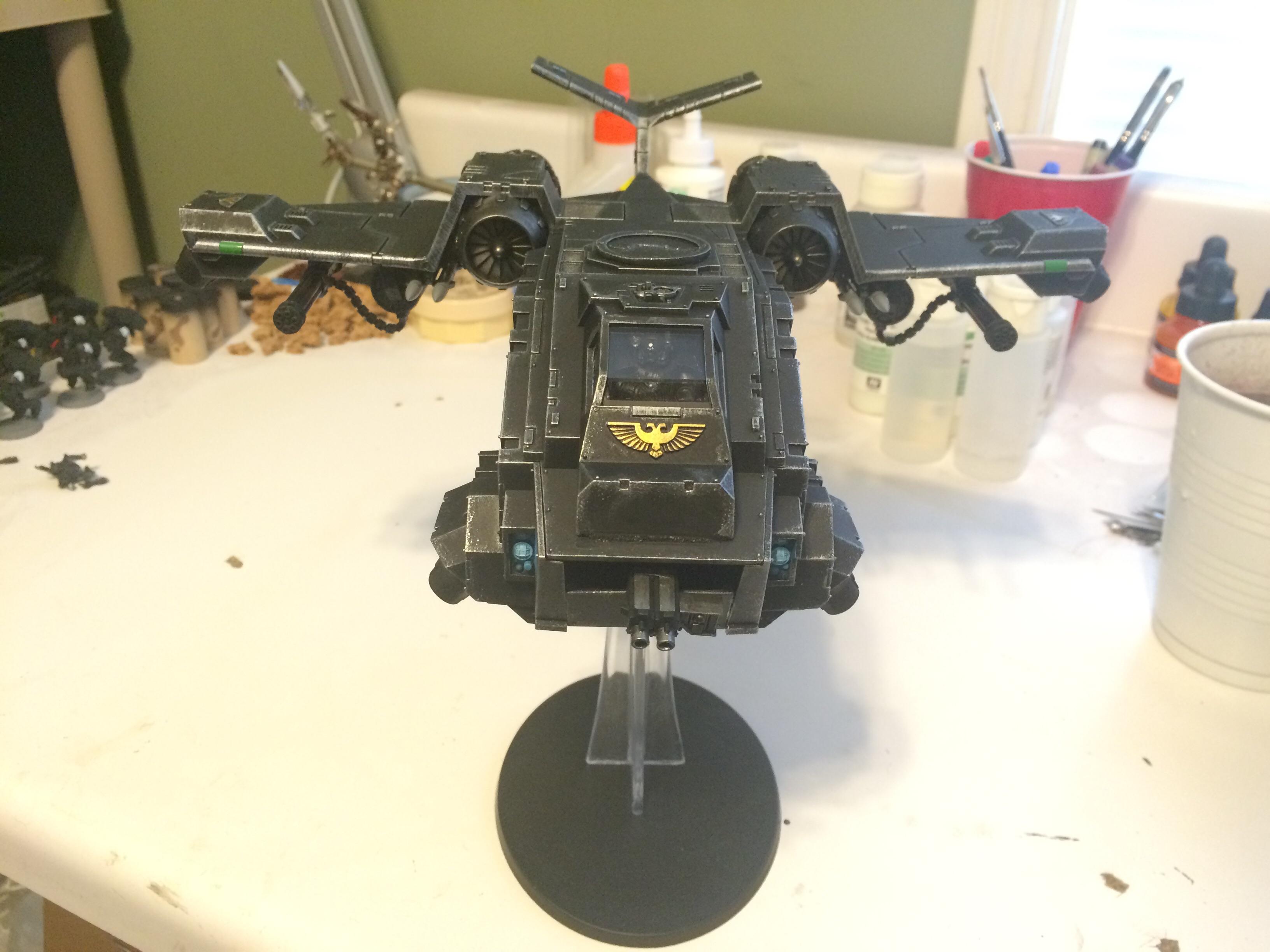 Conversion, Custom, Space Marines, Storm Raven