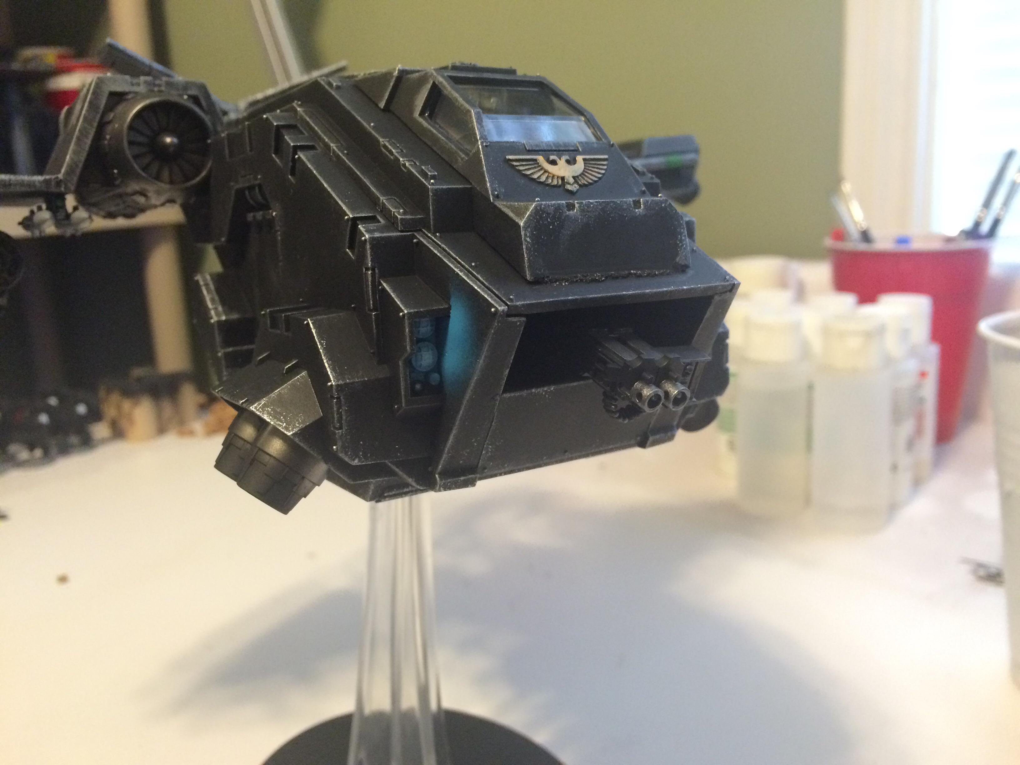 Conversion, Custom, Space Marines, Storm Raven