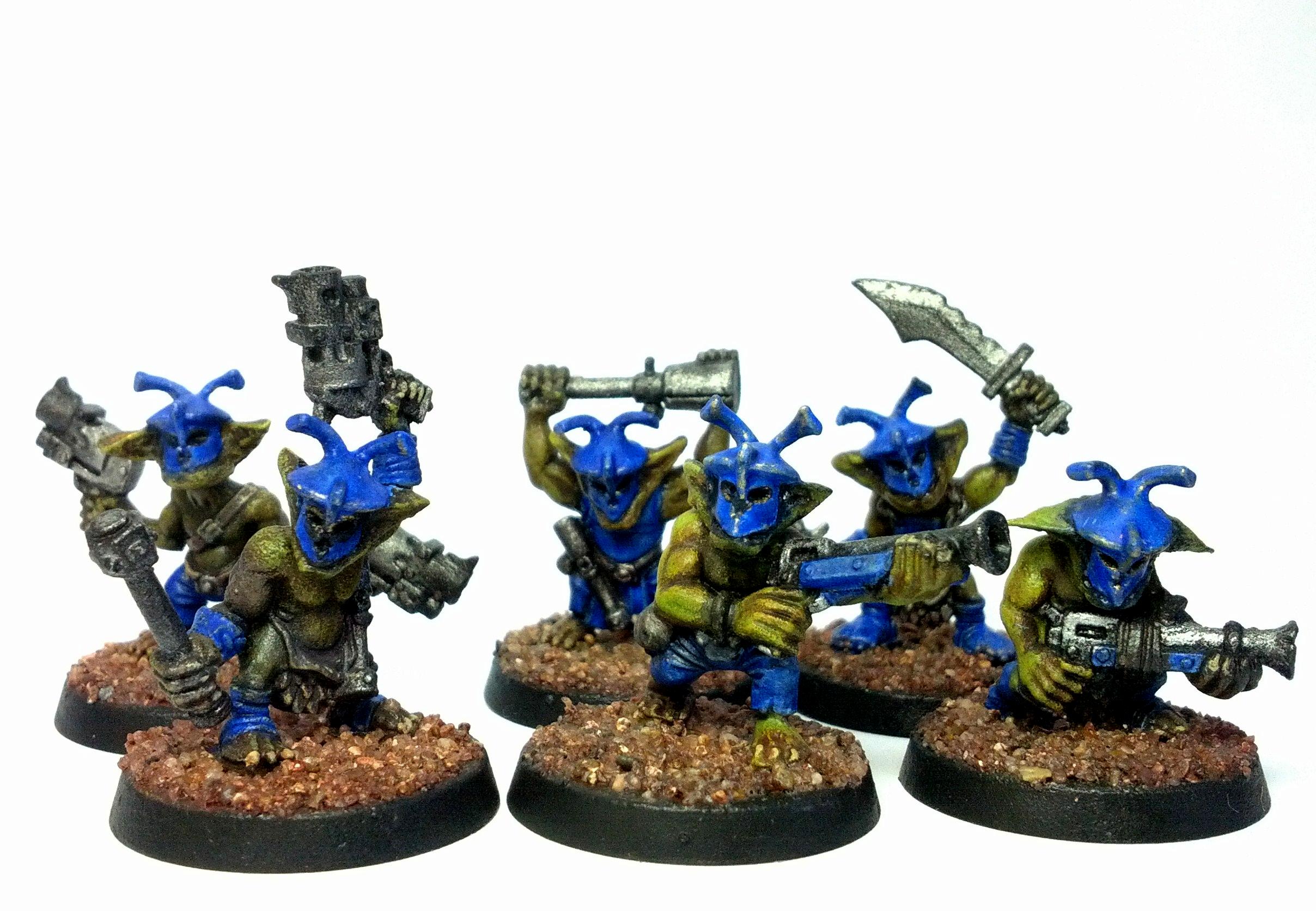 Custom, Deathskulls, Gretchen, Gretchin, Grots, Looted, Orks