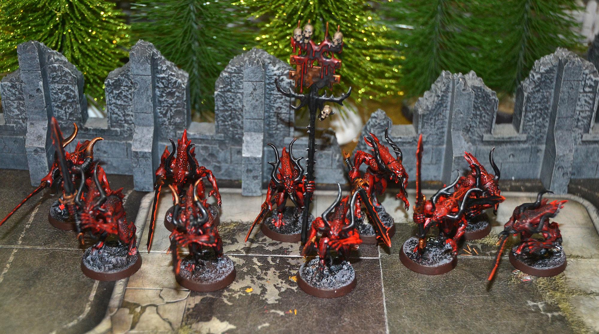 Chaos, Halloween Army, Warhammer 40,000, Work In Progress
