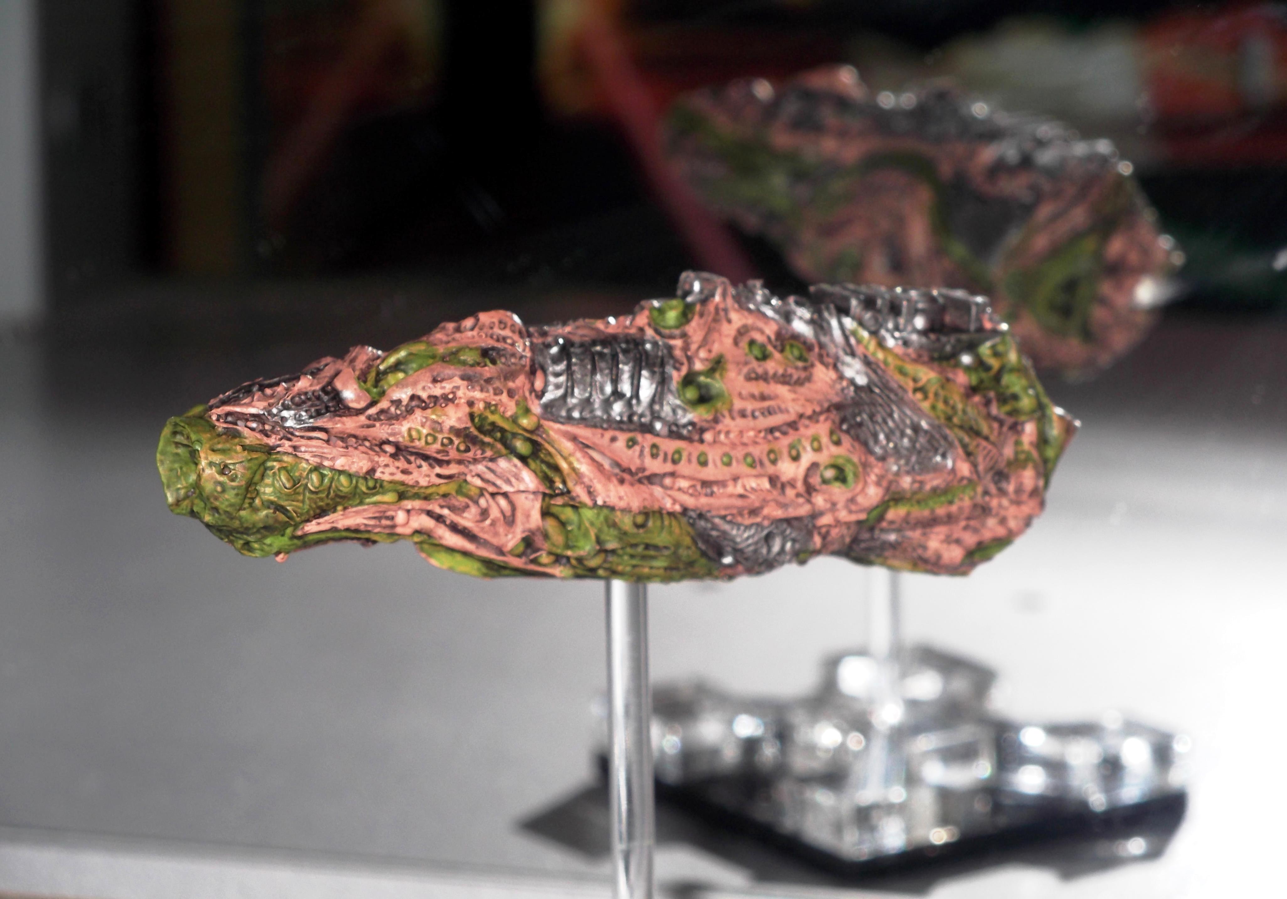 Battlefleet Gothic, Contagion, Firestorm Armada, Pathogen, Sculpting, Tyranids, Vallhemn, Warhammer 40,000