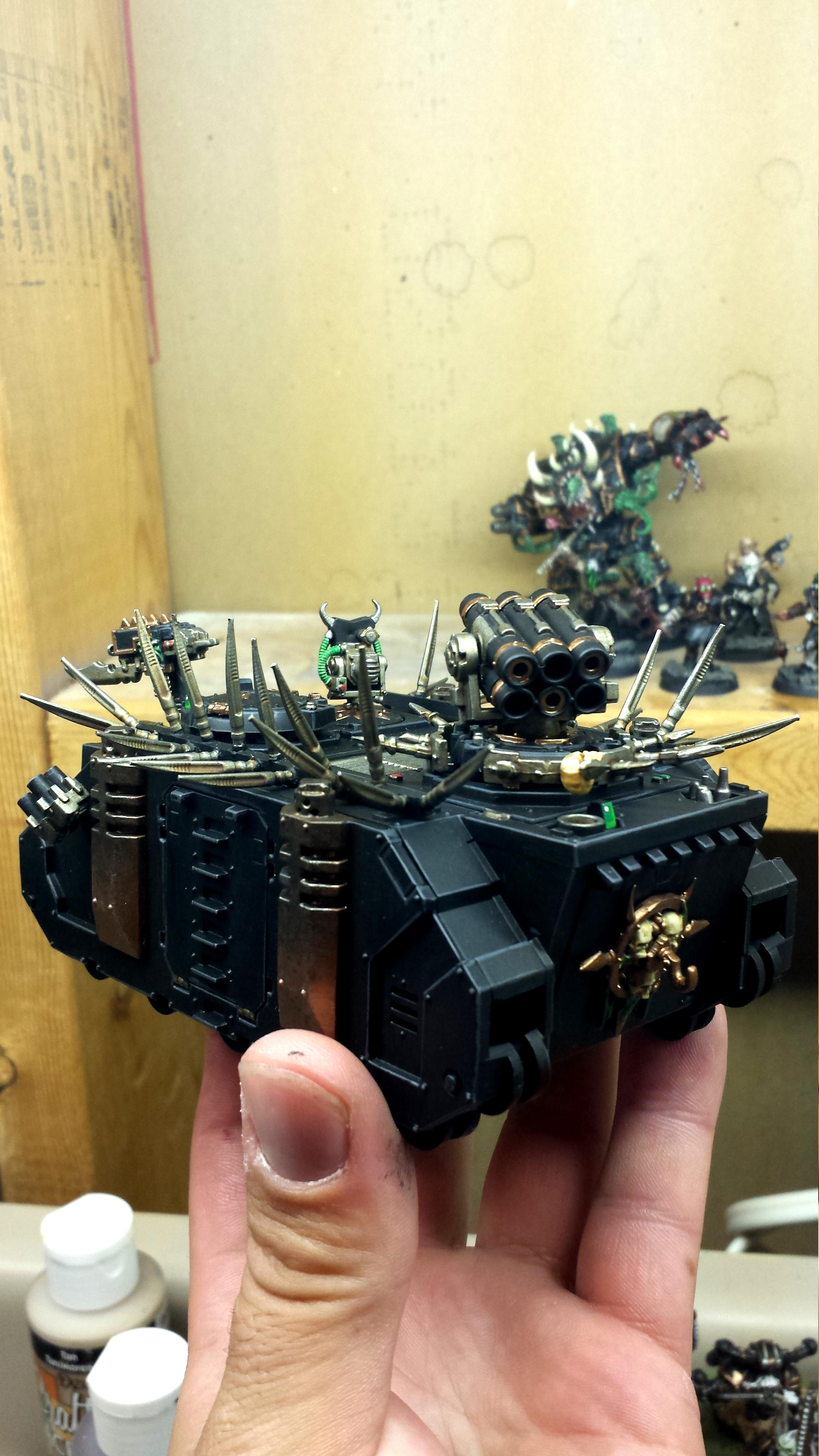 Chaos Rhino, Rhino Back unfinished