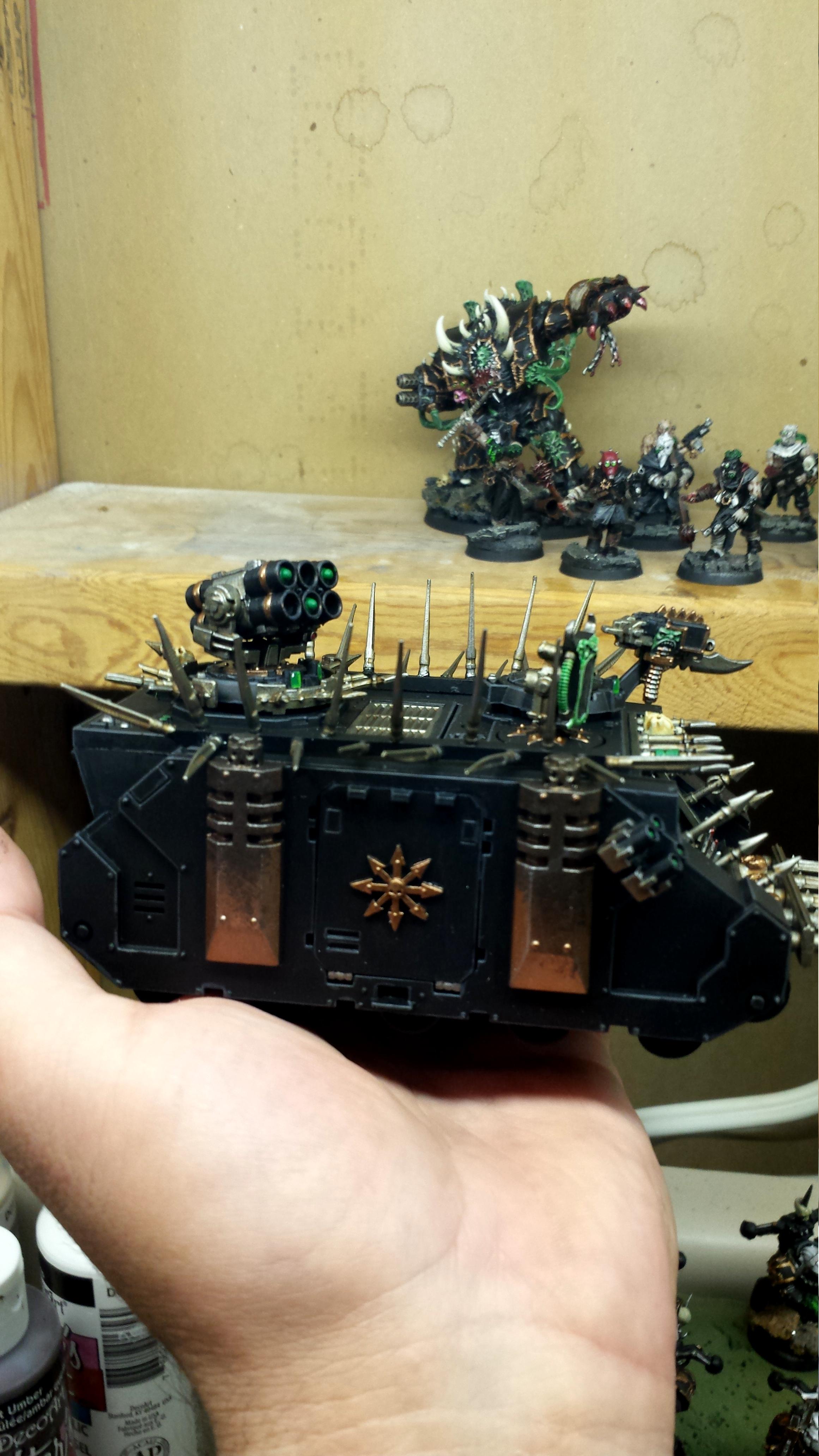 Chaos Rhino, Rhino Side unfinished