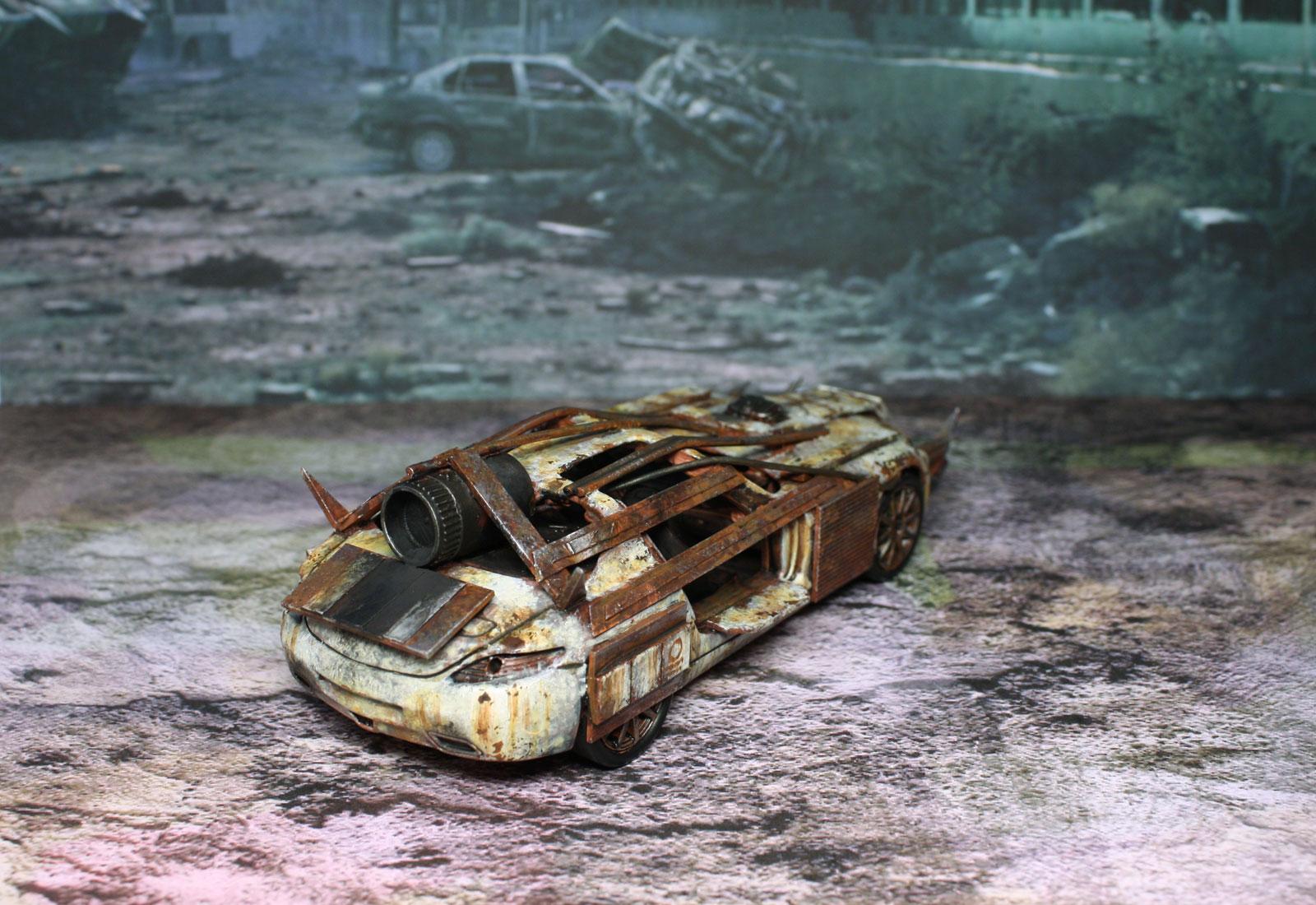Apo, Apocalypse, Button, Cars, Mad, Max, Nation, Post, Rbn, Red, Rust, Weathered