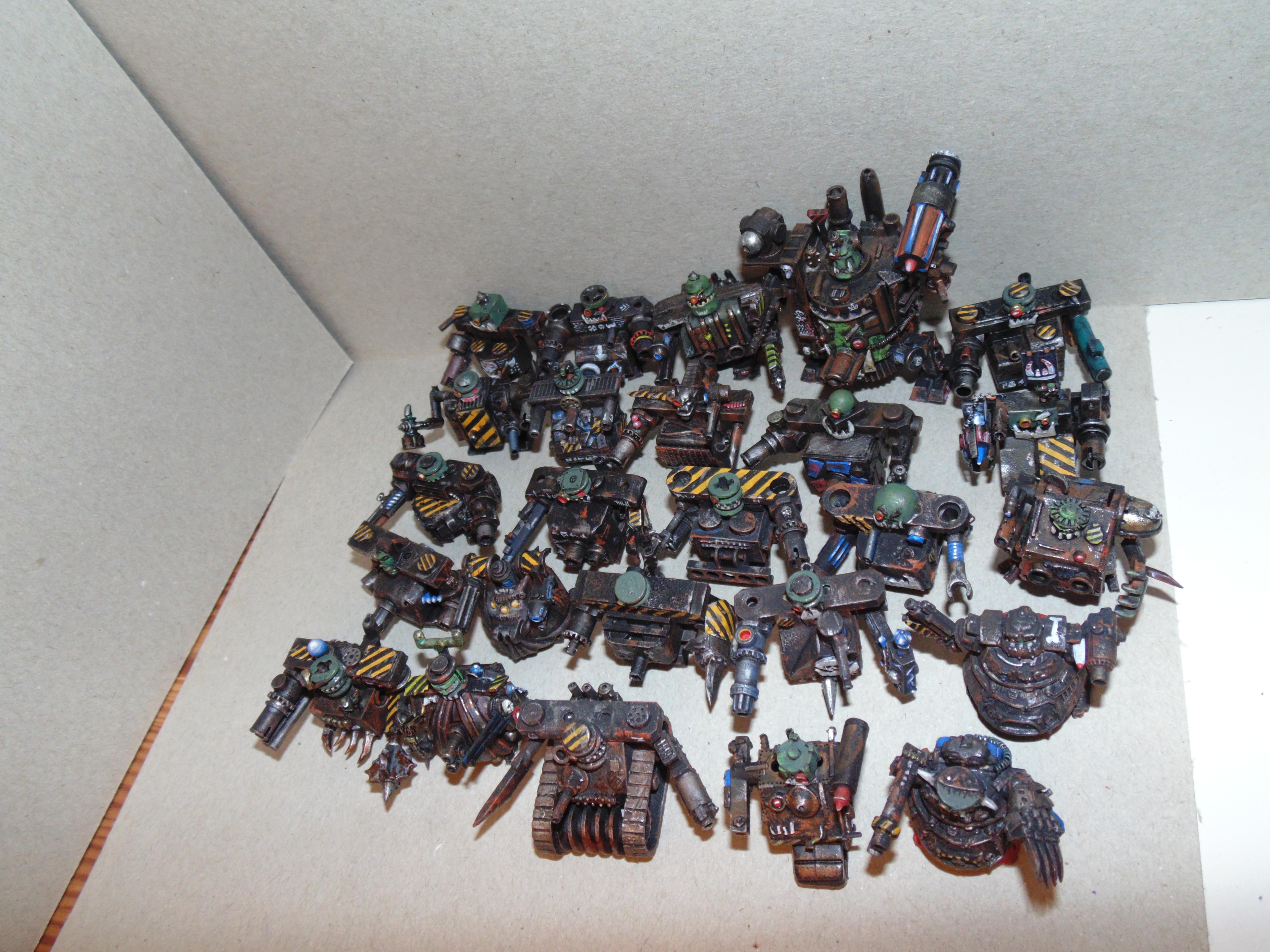 6mm, Army, Conversion, Epic, Gargant, Green, Mob, Nob, Oldhammer, Orks, Scratch, Scratch Build, Stampfa, Stompa, Superstompa, Waaagh, Warhammer 40,000
