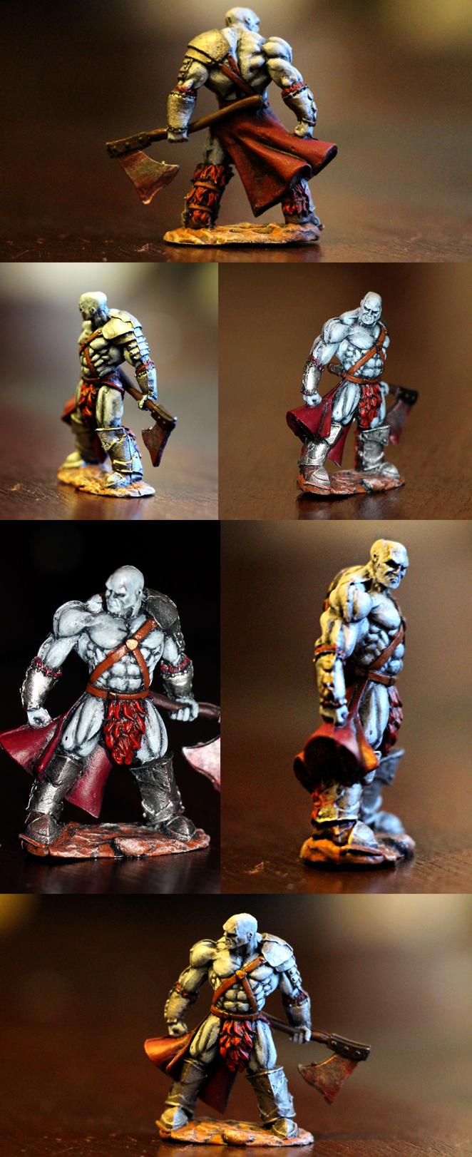 Axe, Barbarian, Dungeons And Dragons, Goliath, Gray Skin, Warhammer Fantasy