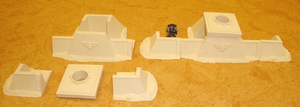 Forge World OOP Defence Line strongpoints