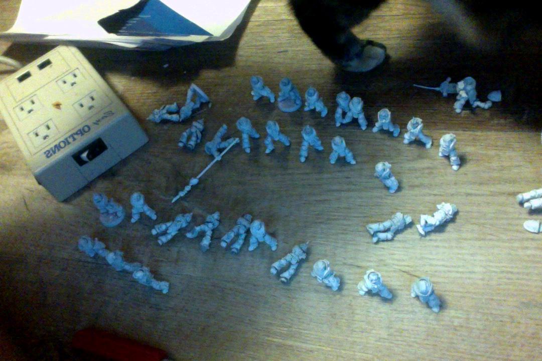 30k, Death Guard, Horus Heresy, Work In Progress