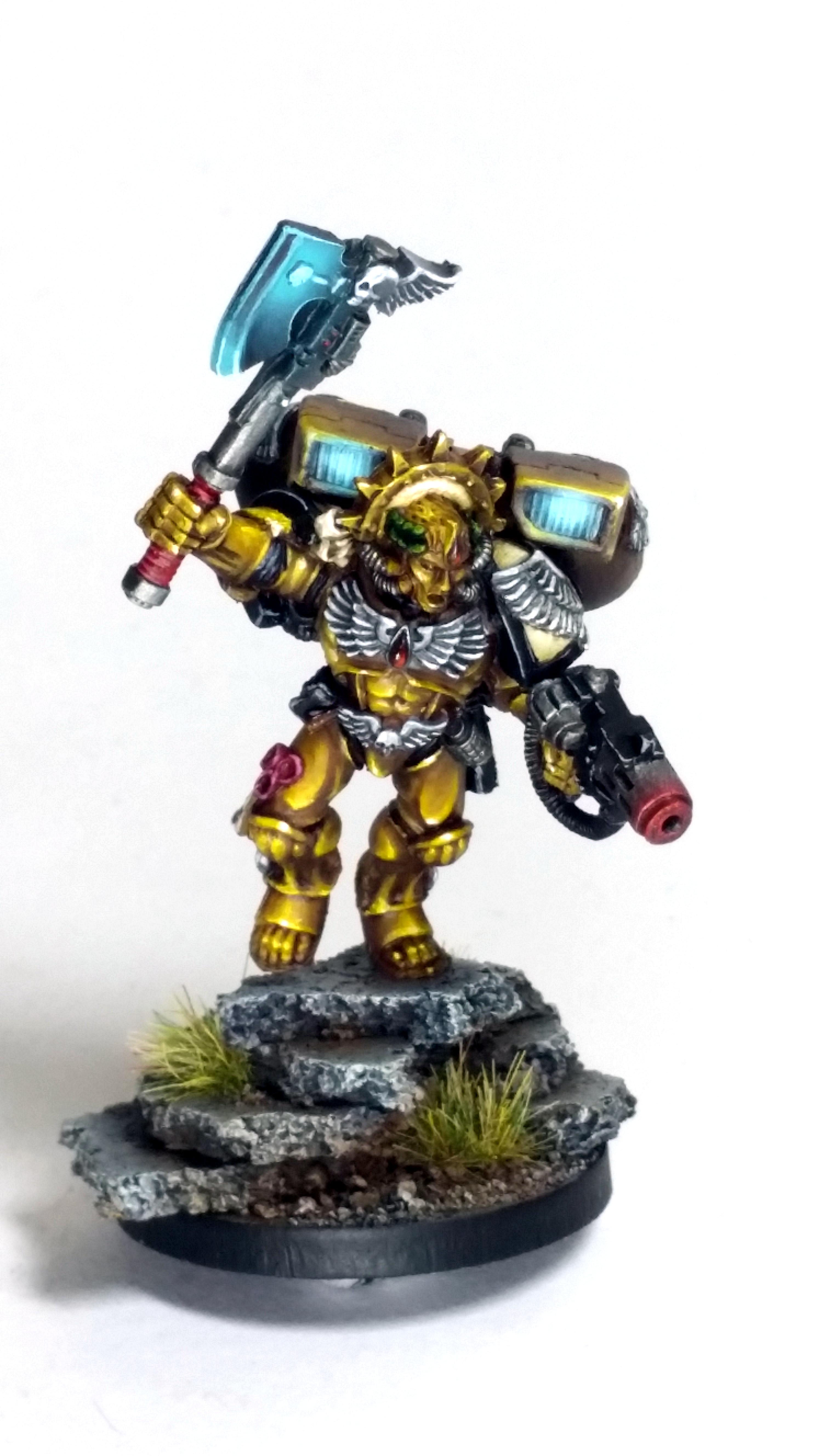 Axe, Blood Angels, Dante, Jump Pack, Space Marines