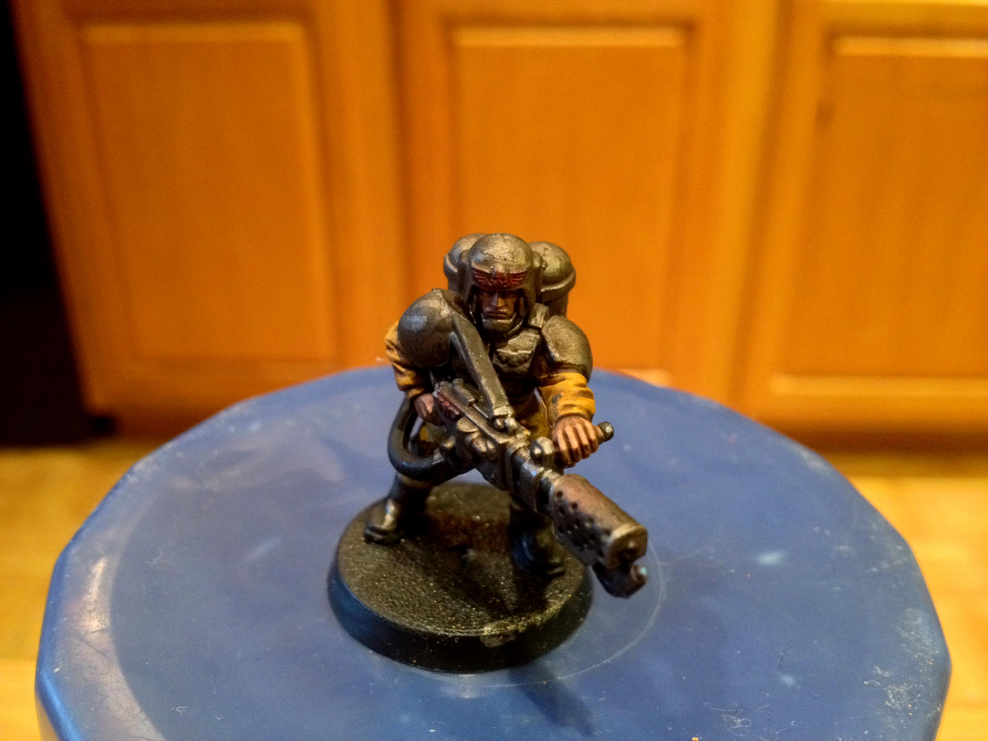 Trooper with flamer