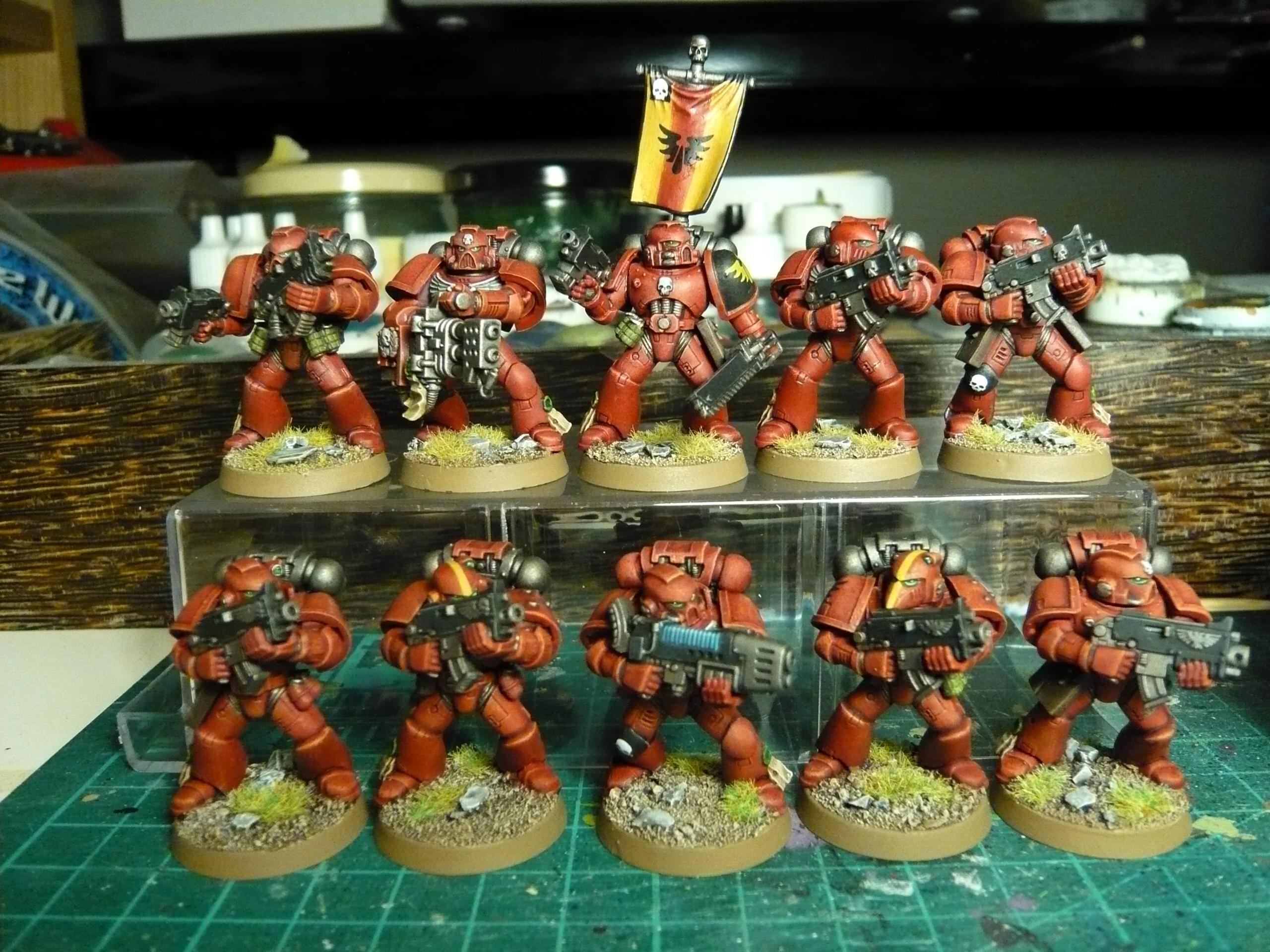 Blood Angels, Space Marines, Tactical Squad