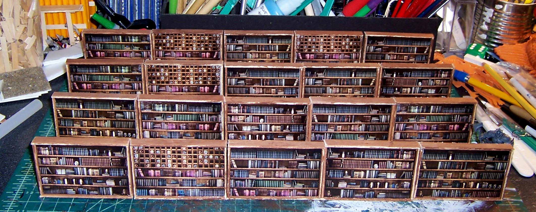 Books, Library, Paper, Terrain, Wood