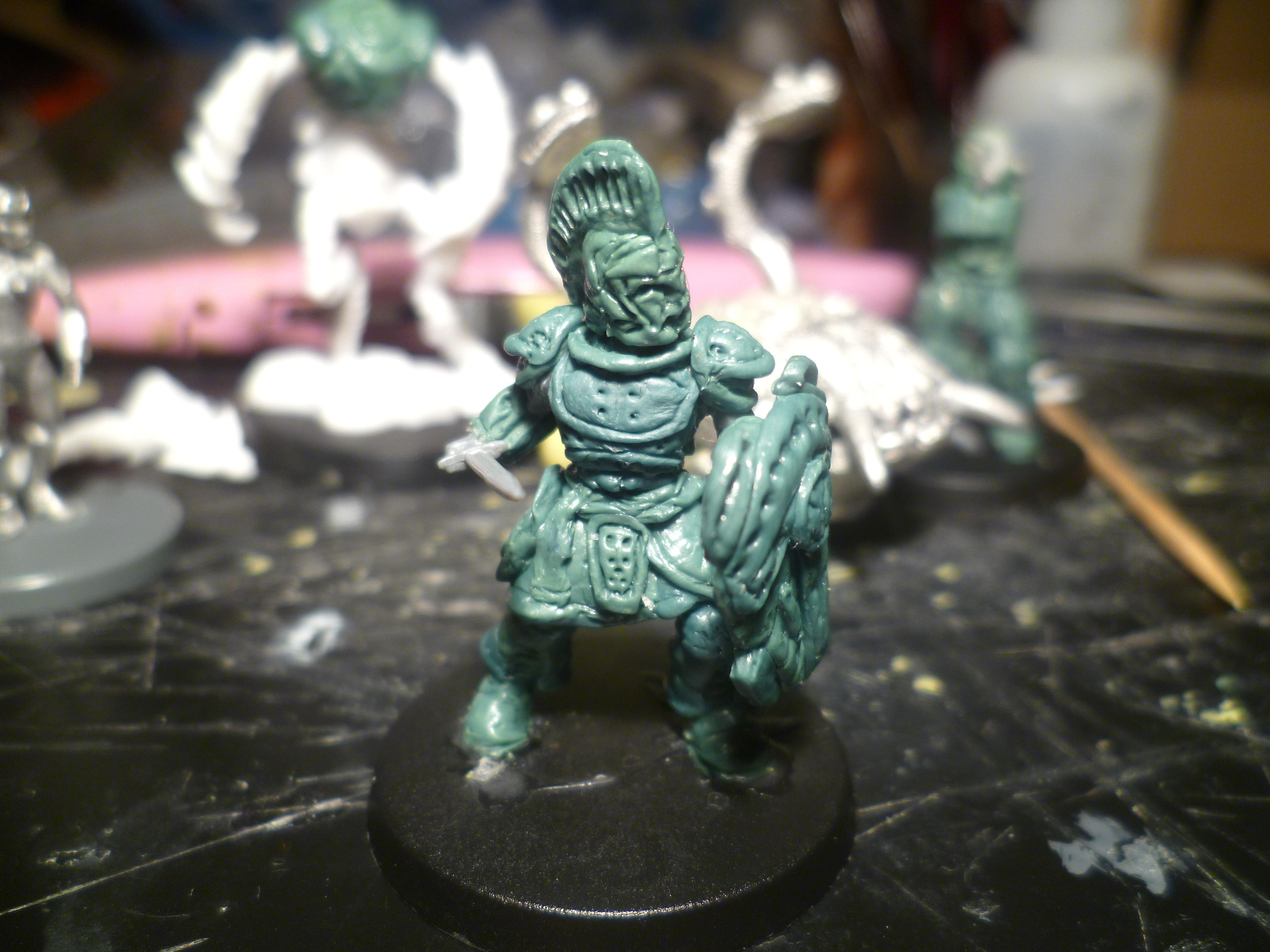 Sculpting, WIP Dwemer Warrior