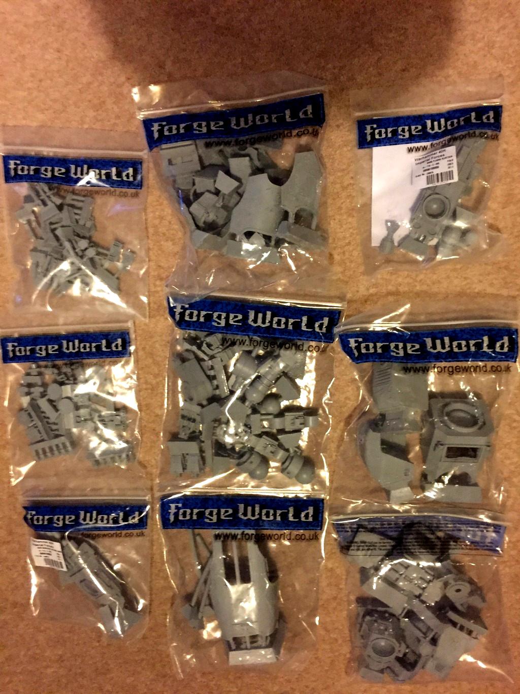Forge World, Titan, Warhound