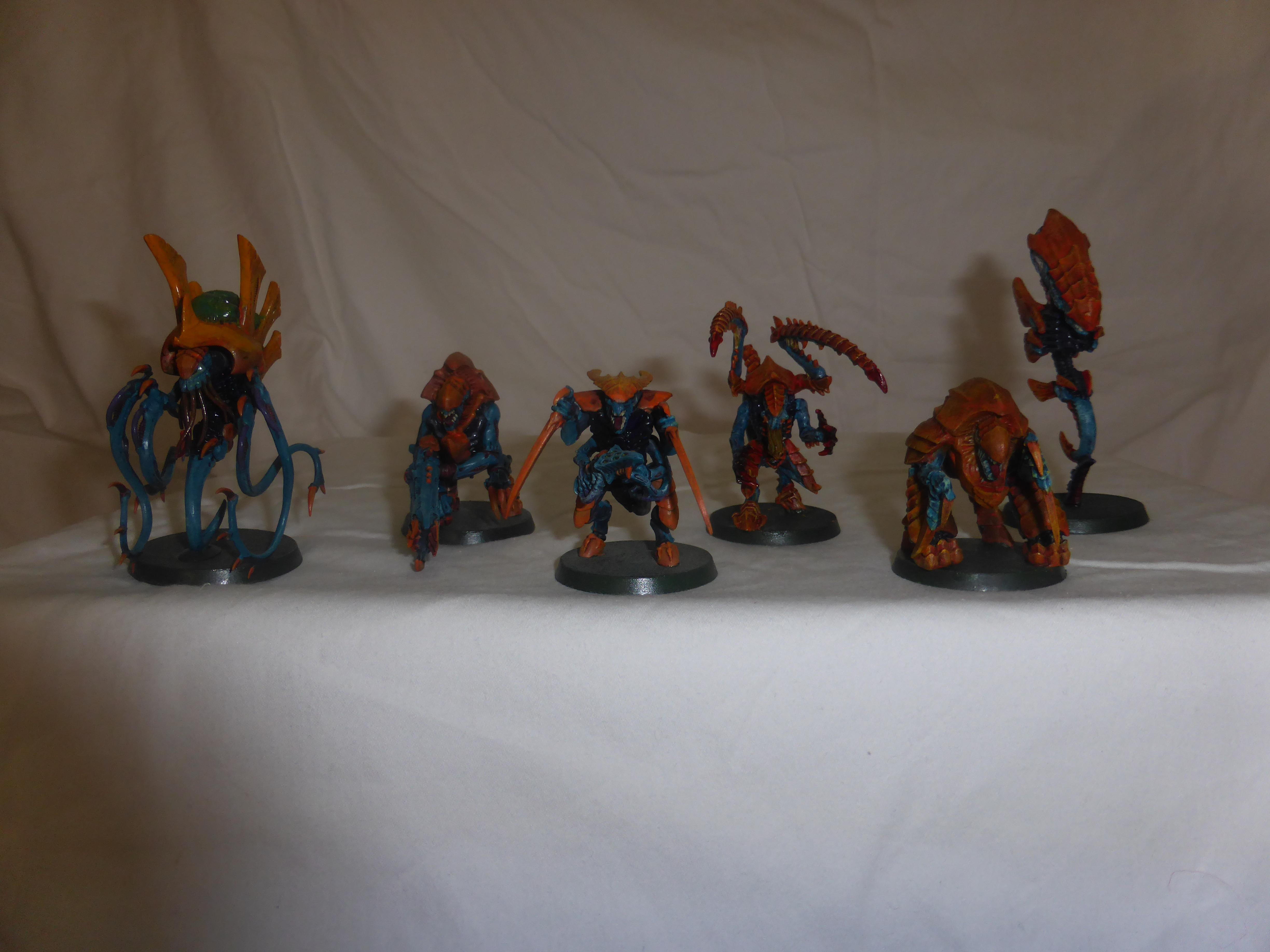 Hive Guard, Lictor, Tyranid Warriors, Tyranids, Tyrant Guard, Venomthrope, Warhammer 40,000, Zoanthrope