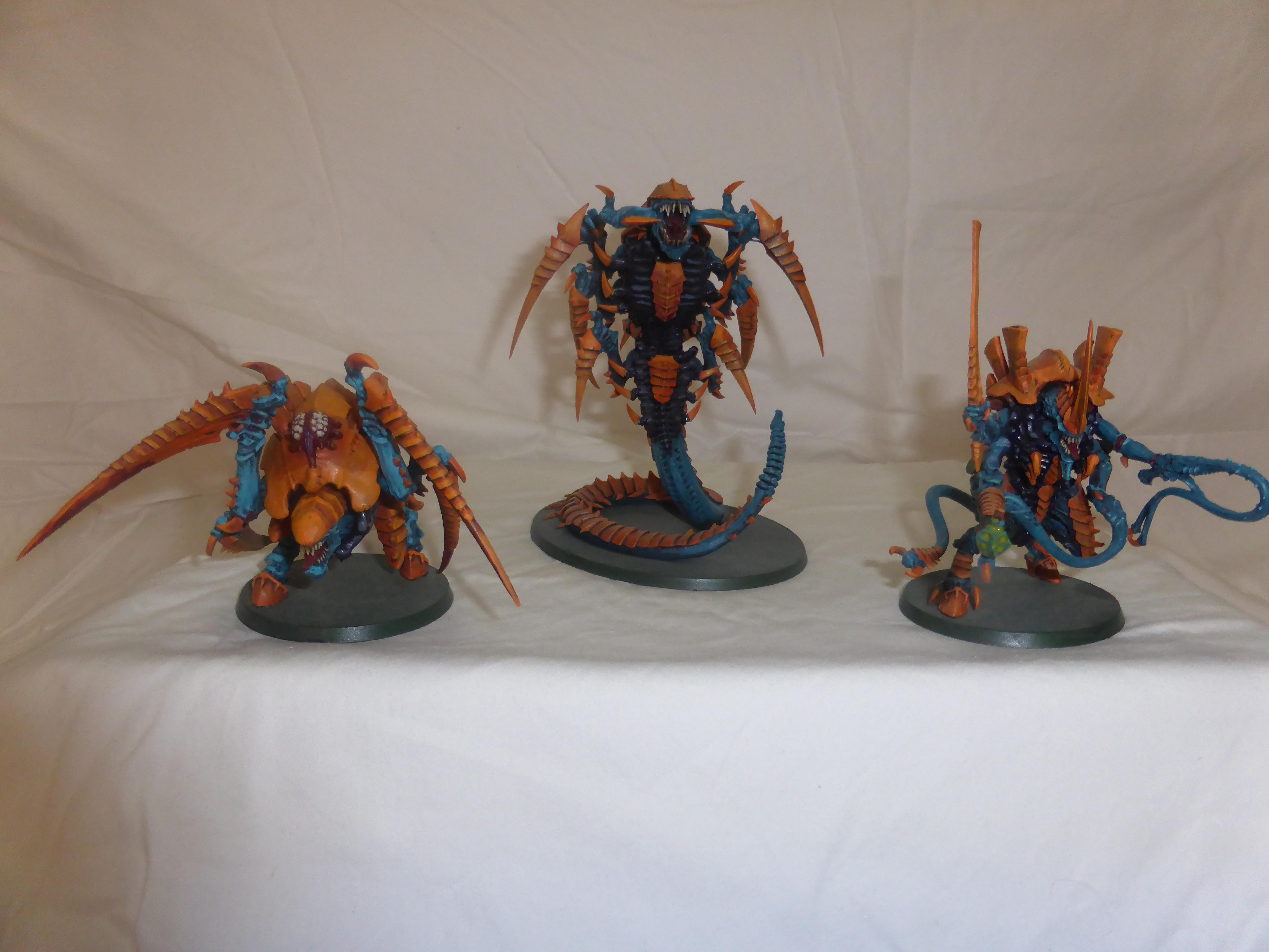 Carnifex, Hive Tyrant, Trygon, Tyranids, Warhammer 40,000
