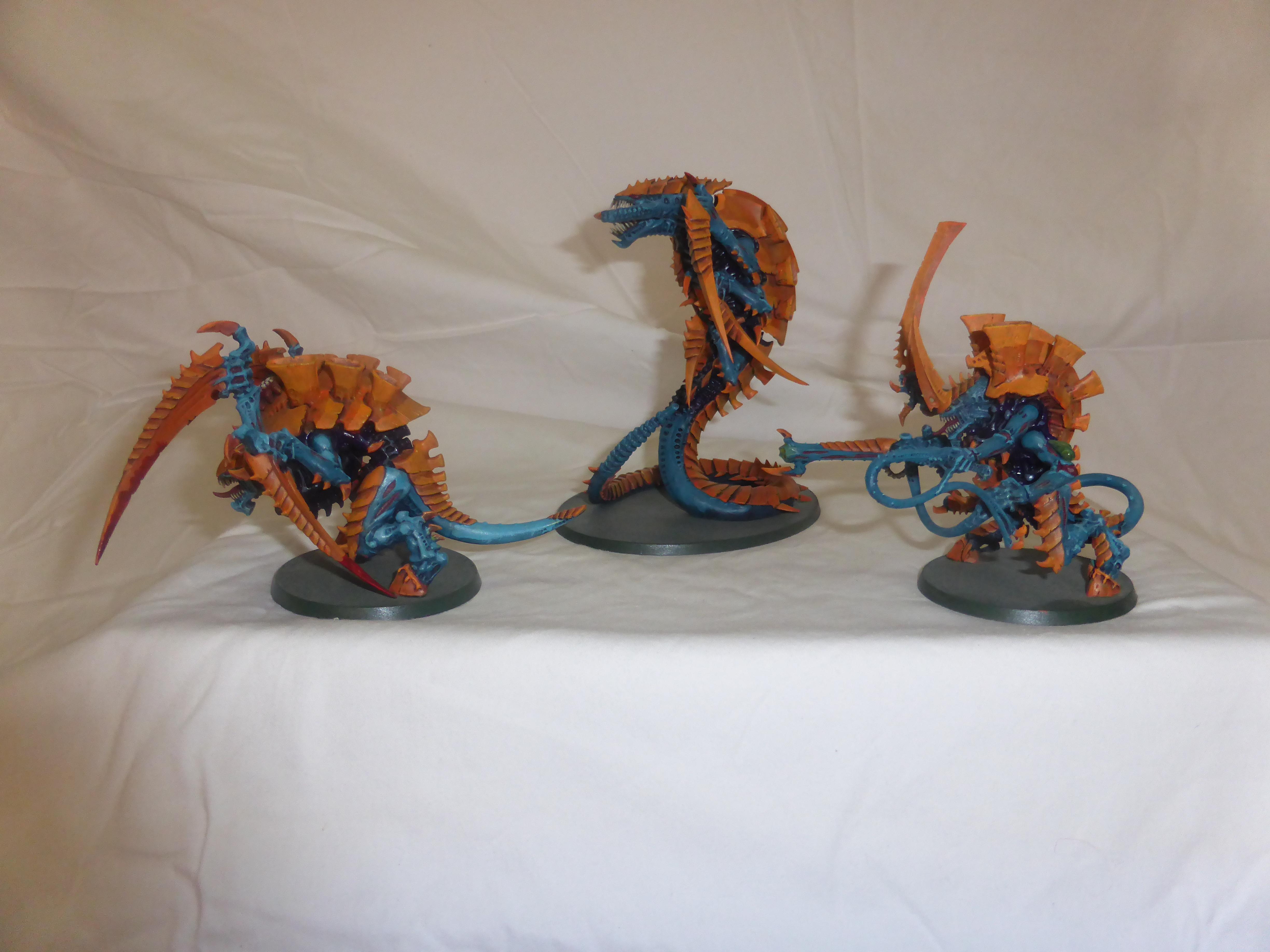 Carnifex, Hive Tyrant, Trygon, Tyranids, Warhammer 40,000
