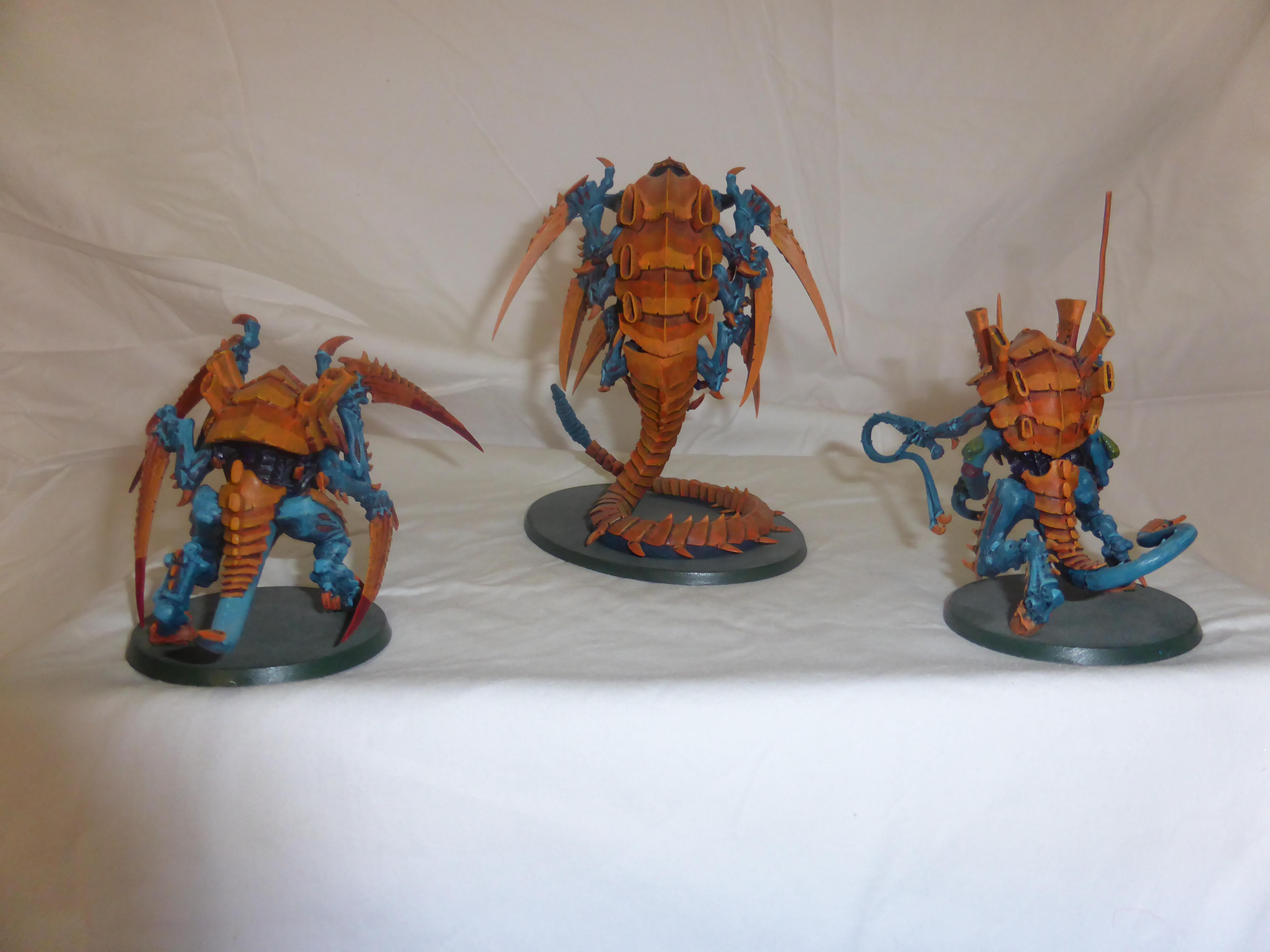 Carnifex, Hive Tyrant, Trygon, Tyranids, Warhammer 40,000