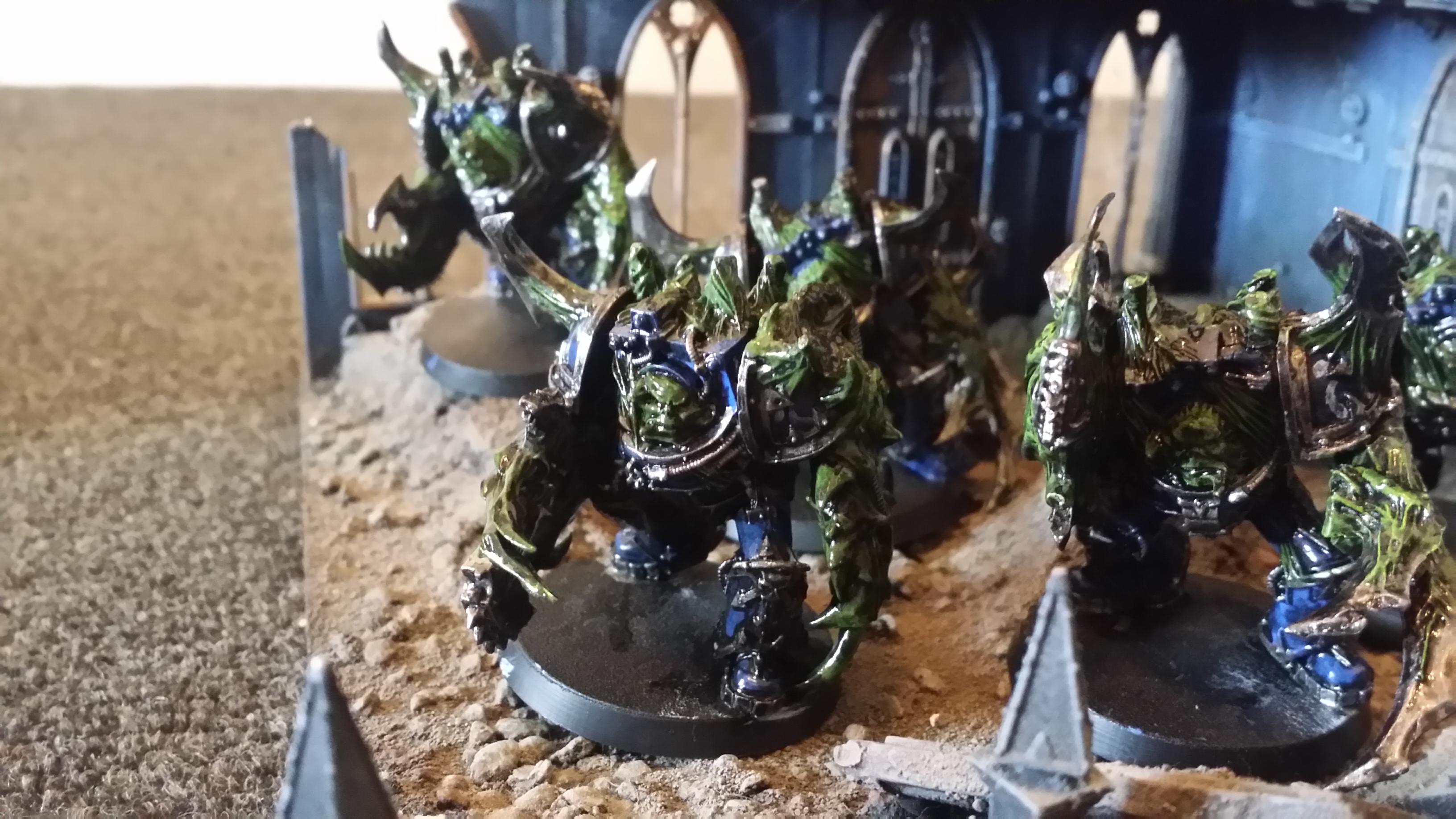 Chaos, Nurgle, Space, Space Marines