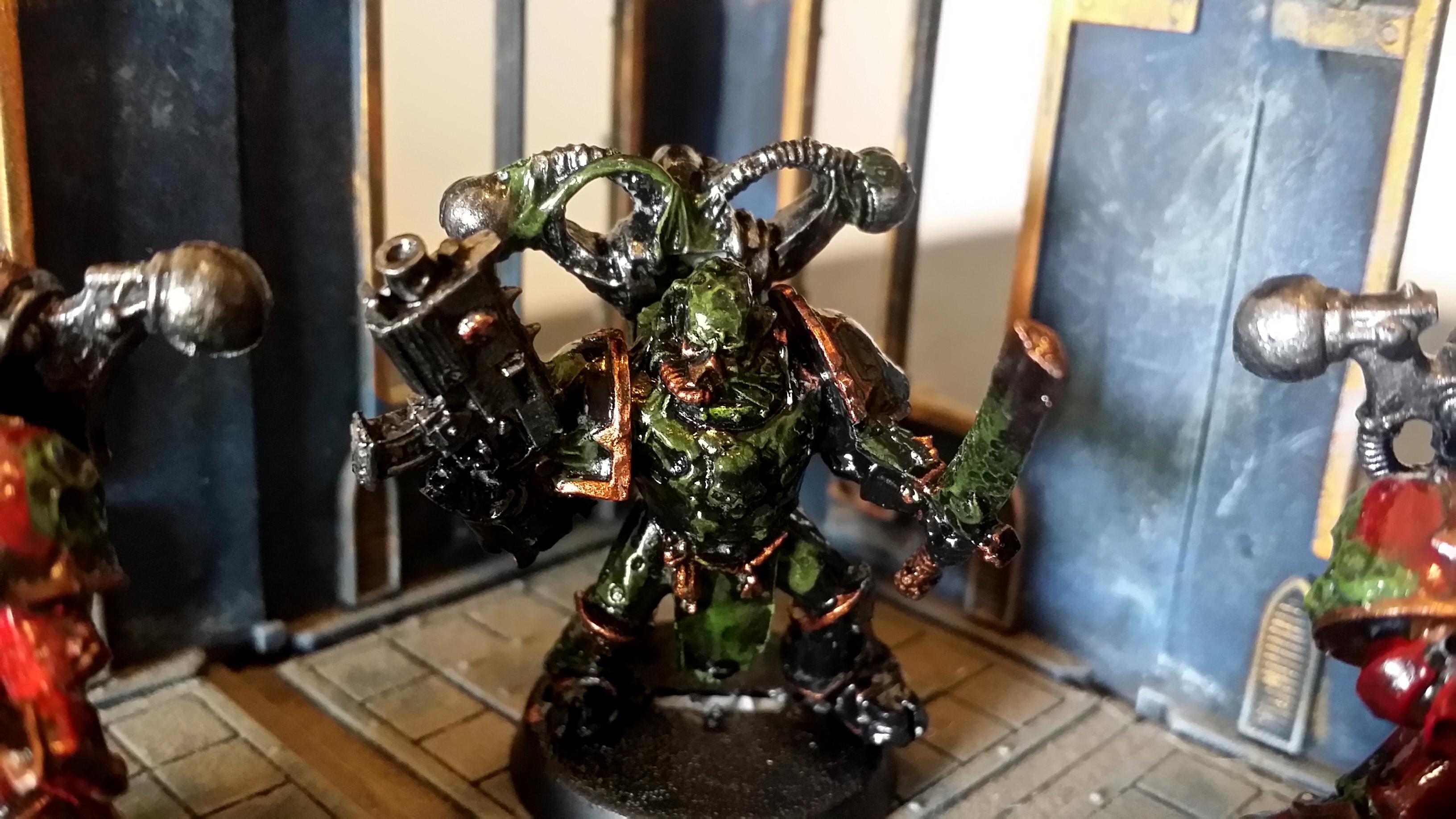 Chaos, Nurgle, Space, Space Marines