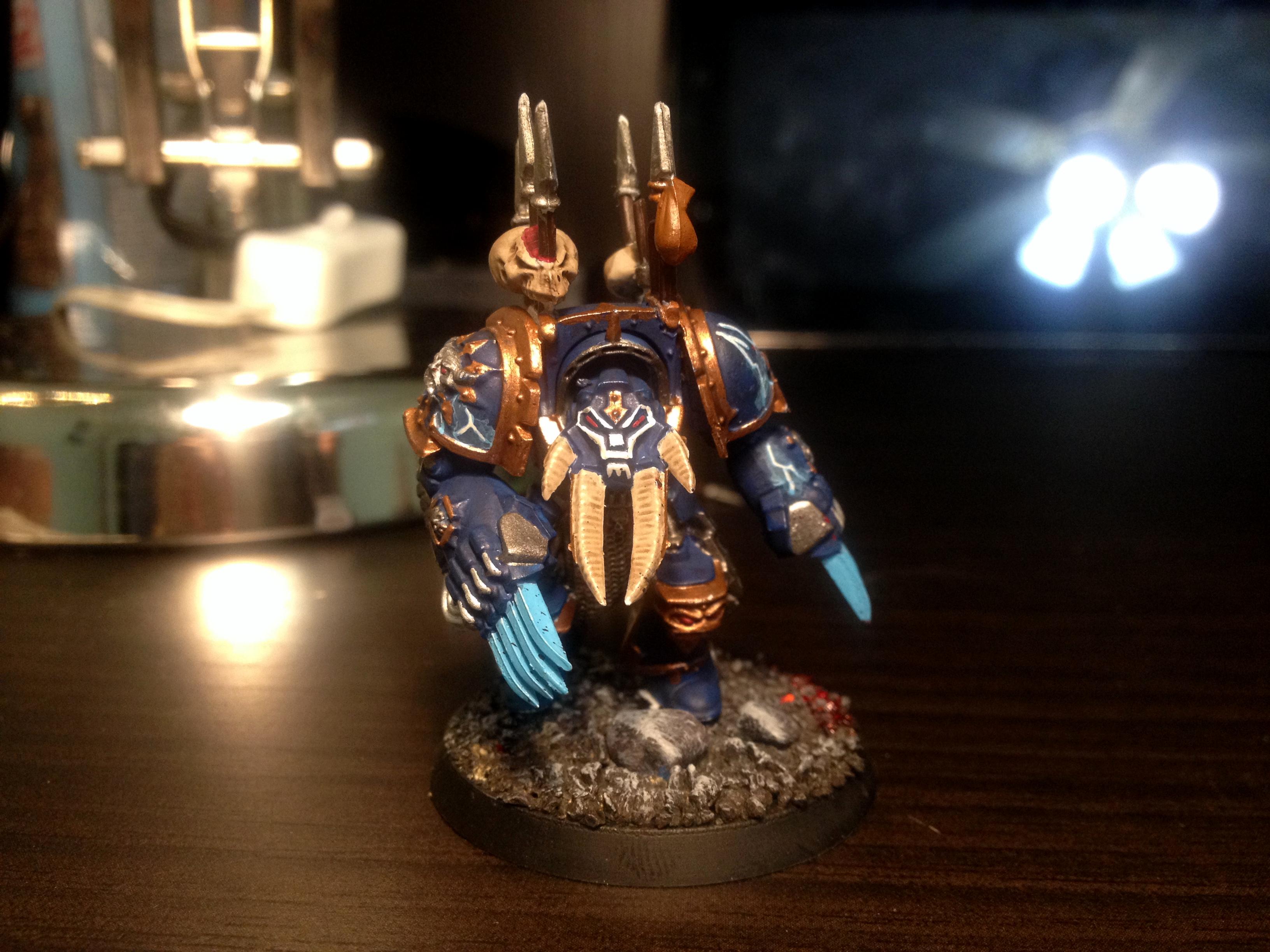 30k, Chaos Space Marines, Heresy, Legion, Night Lords, Terminator Armor