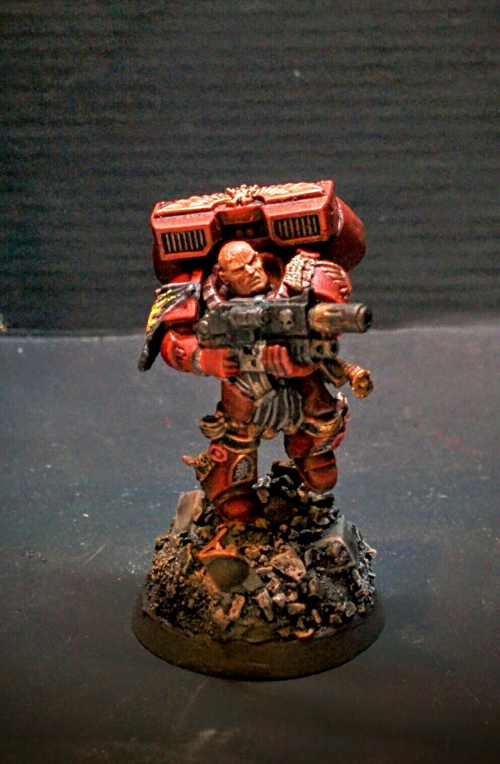 Blood Angels Space Marine Marines Captain Meltacide Squad Assault Jump Pack Comb Melta