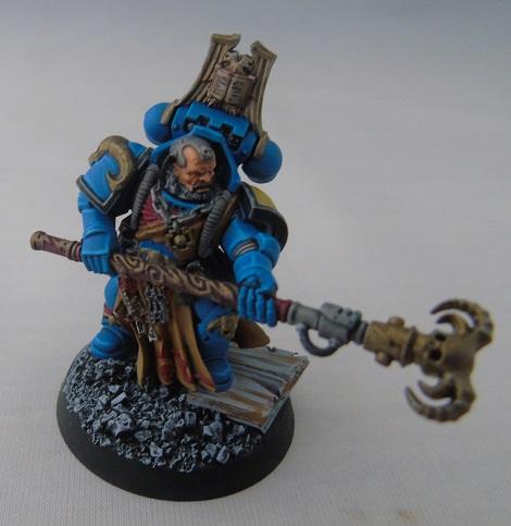 Adepus Astartes, City, Imperial Fists, Librarian, Rubble, Ruins, Space Marines, Urban, Yellow