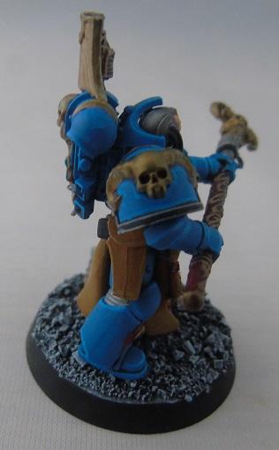 Adepus Astartes, City, Imperial Fists, Librarian, Rubble, Ruins, Space Marines, Urban, Yellow