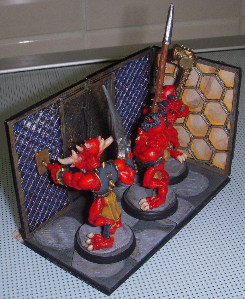 (unofficial), Bloodletters, Daemons, Dakka Dakka, Khorne, Monthly, Painting Challenge, Treat, Trick, Warhammer 40,000, Warhammer Fantasy