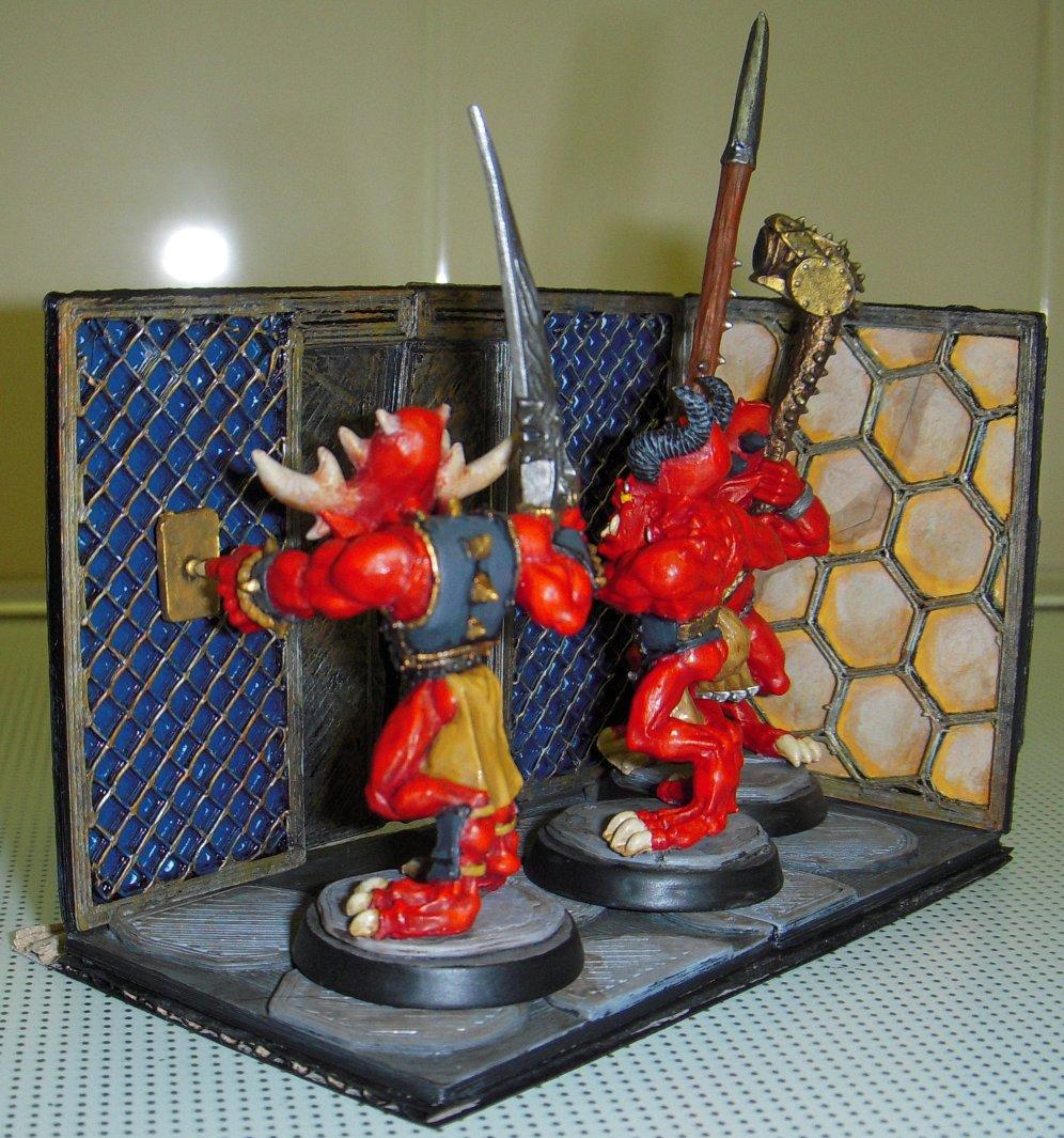 (unofficial), Bloodletters, Daemons, Dakka Dakka, Khorne, Monthly, Painting Challenge, Treat, Trick, Warhammer 40,000, Warhammer Fantasy
