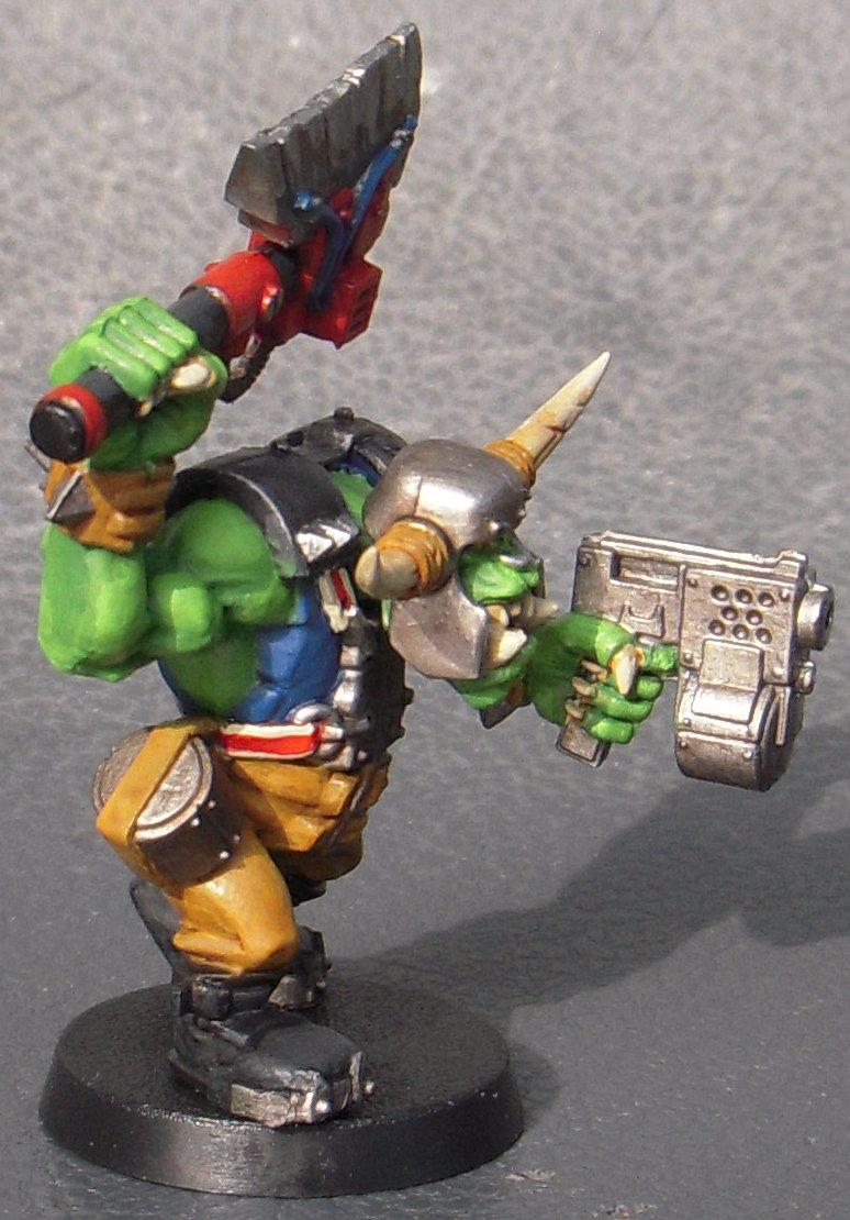 British, Clan, Dakka Dakka, Flag, Nob, Orks, Union, Warhammer 40,000, Warhammer Fantasy