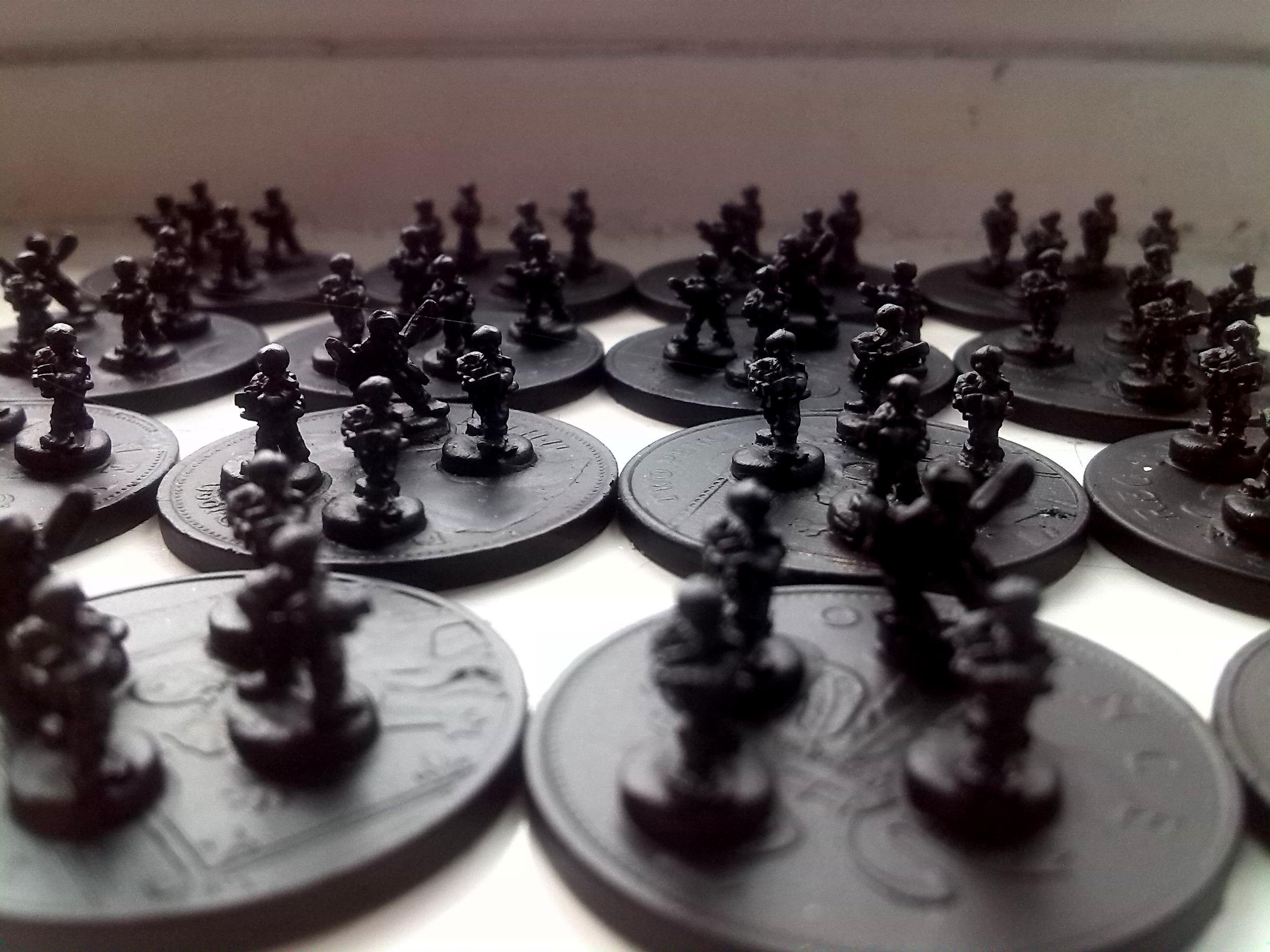 6mm, Basecoated, Infantry