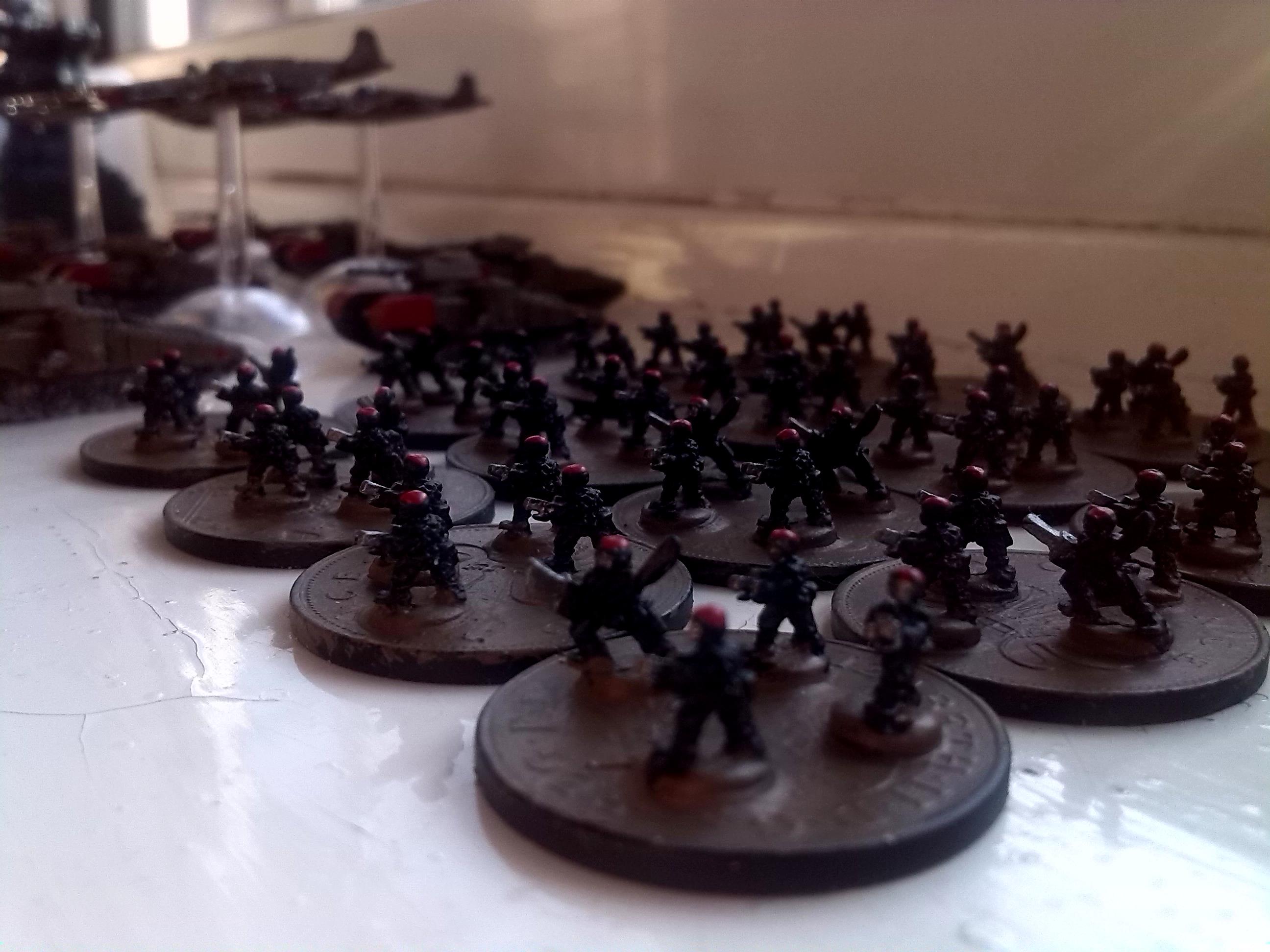 6mm, Aicraft, Churchillian, Infantry, Novan, Painted, Spitfire, Tank, Tmg, Troublemaker