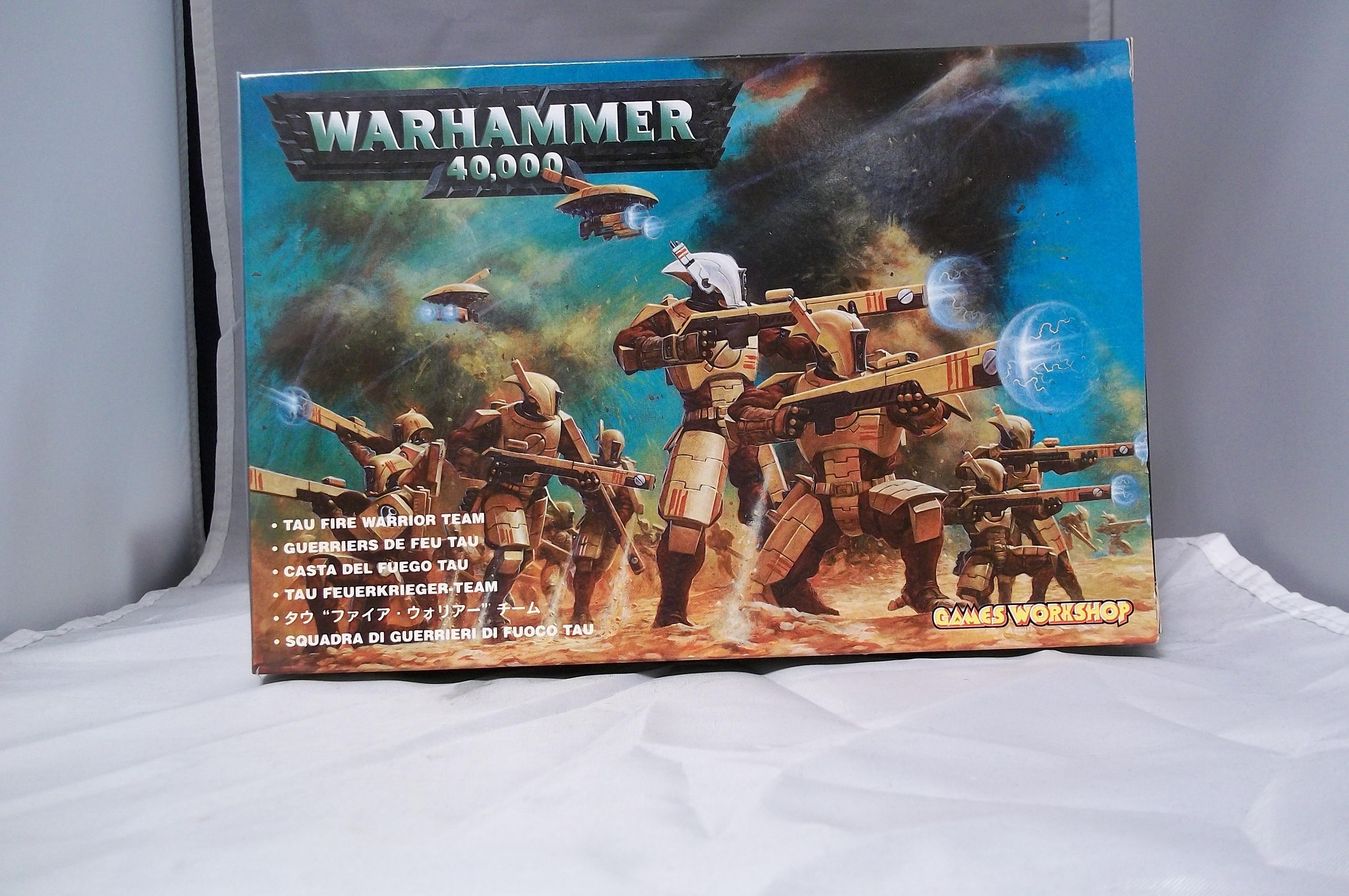 Retro, Tau, Fire Warriors from Army box