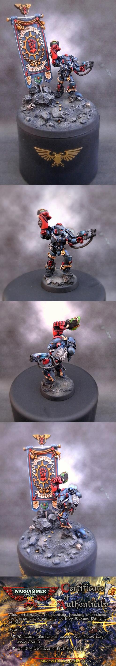 Anniversary Warhammer, Crimson Fists, Space Marines