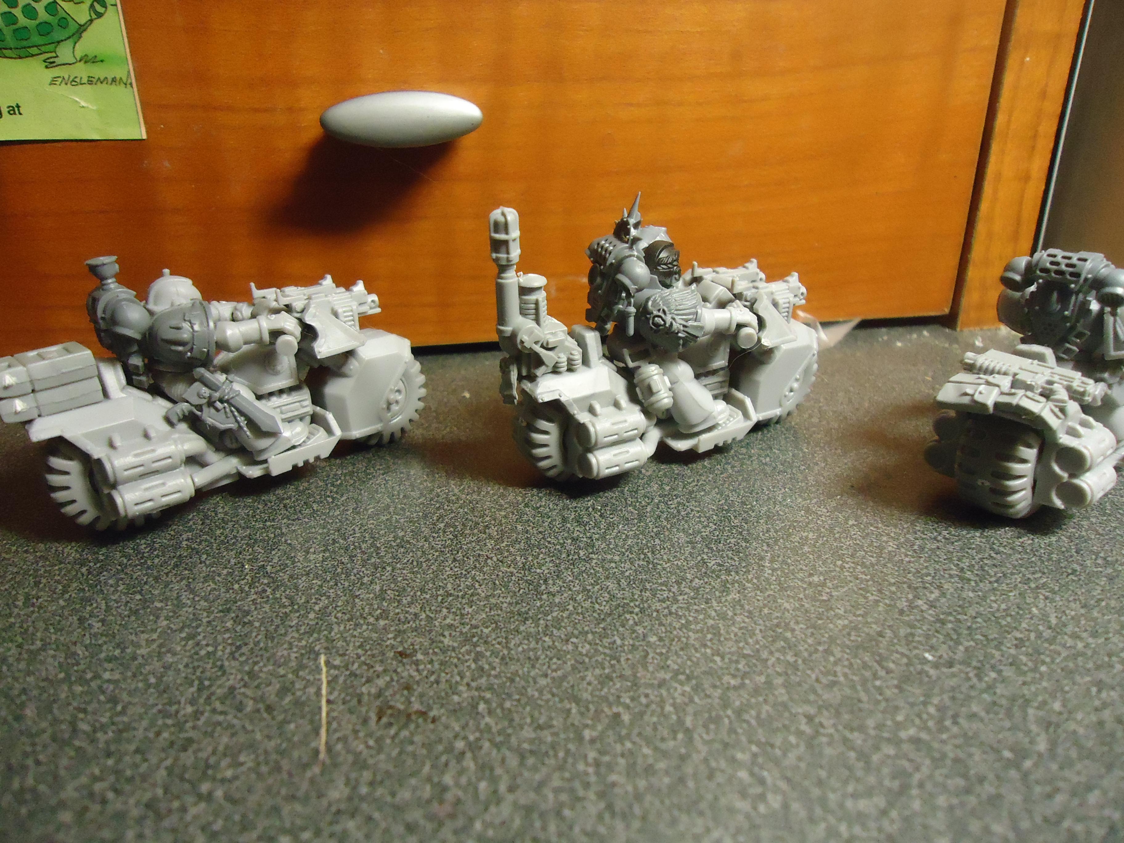 Space Marine Bikes, Space Marines, Tactical Squad, Work In Progress