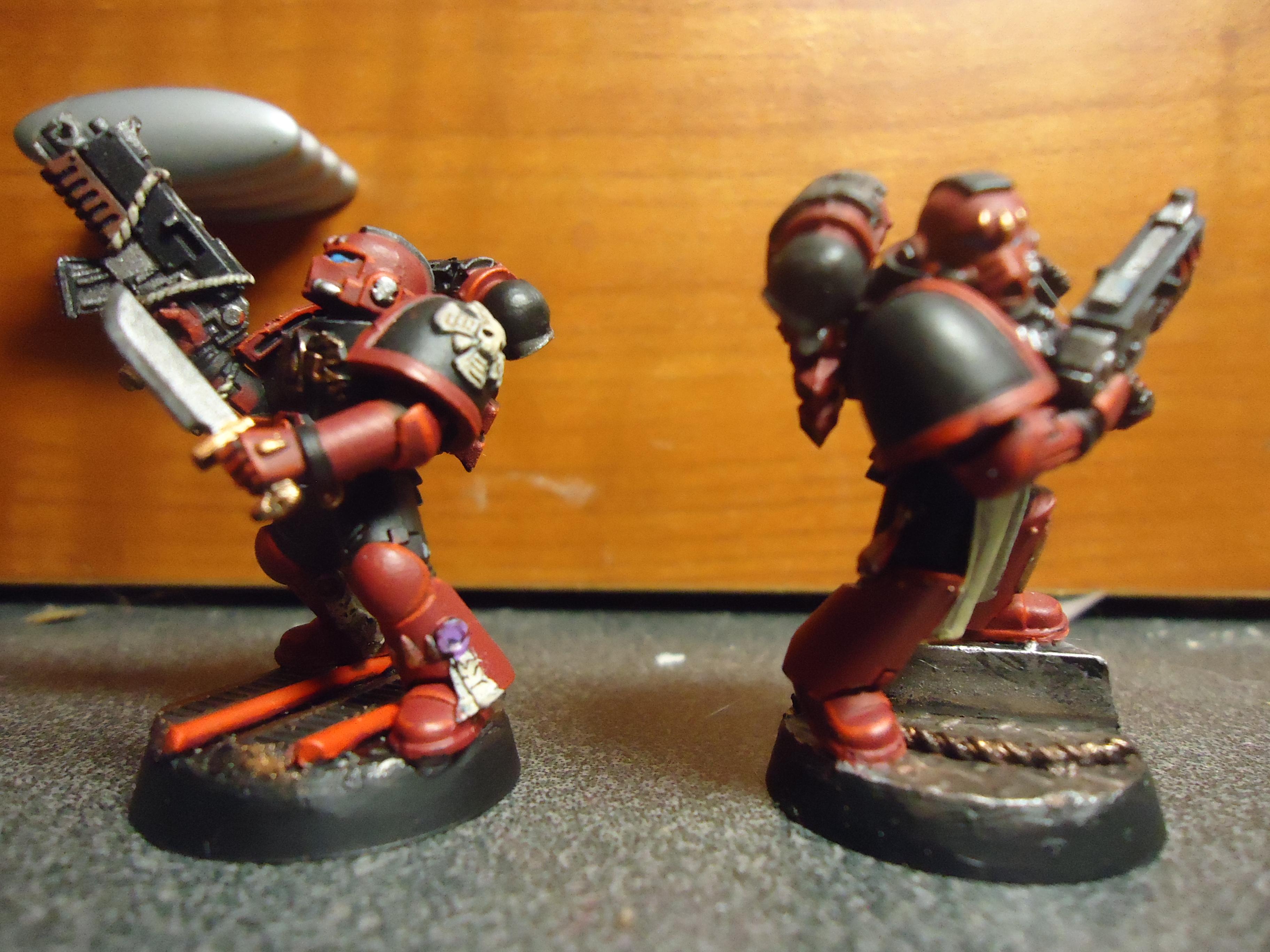 Space Marine Bikes, Space Marines, Tactical Squad, Work In Progress