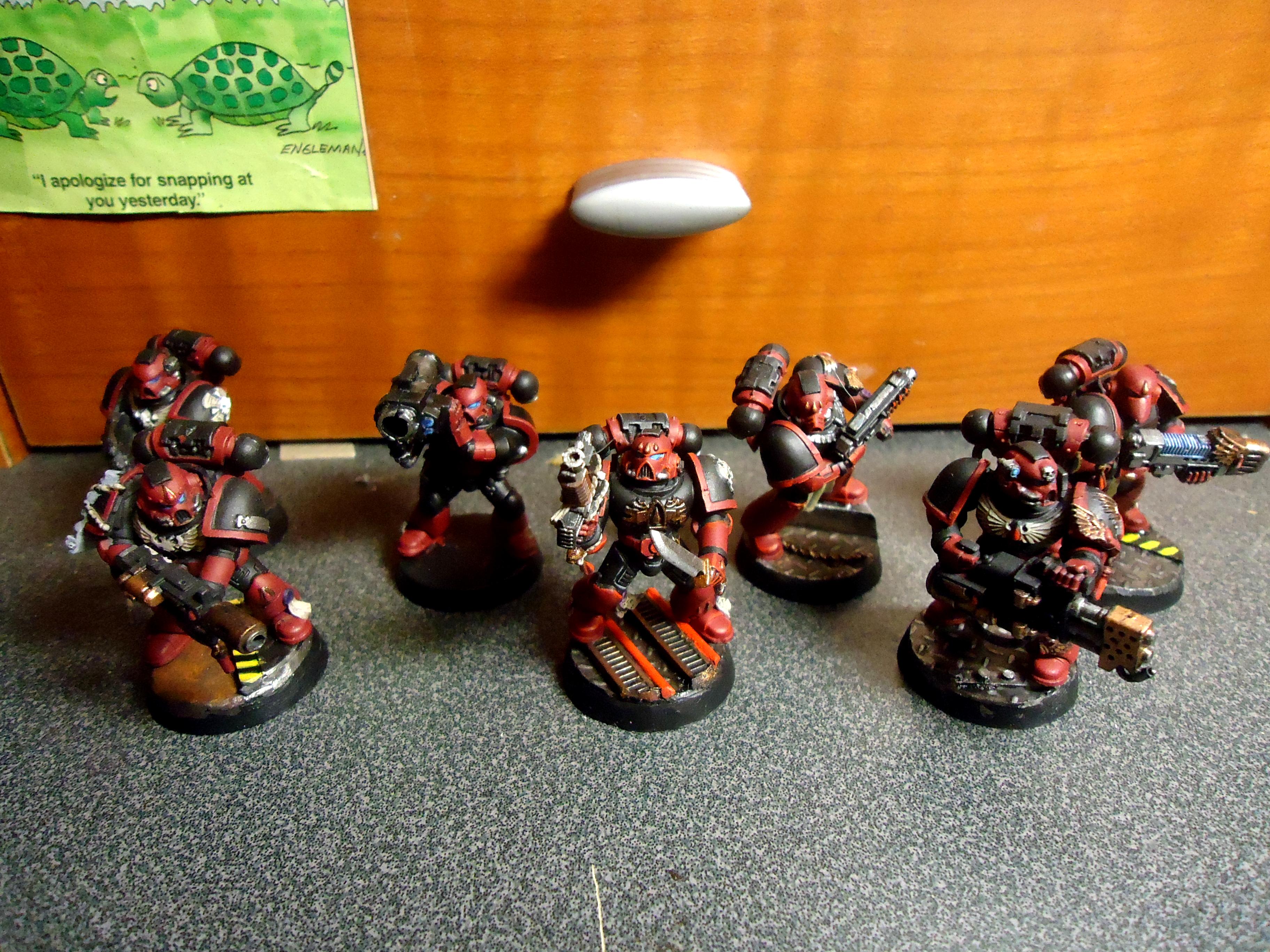 Space Marine Bikes, Space Marines, Tactical Squad, Work In Progress