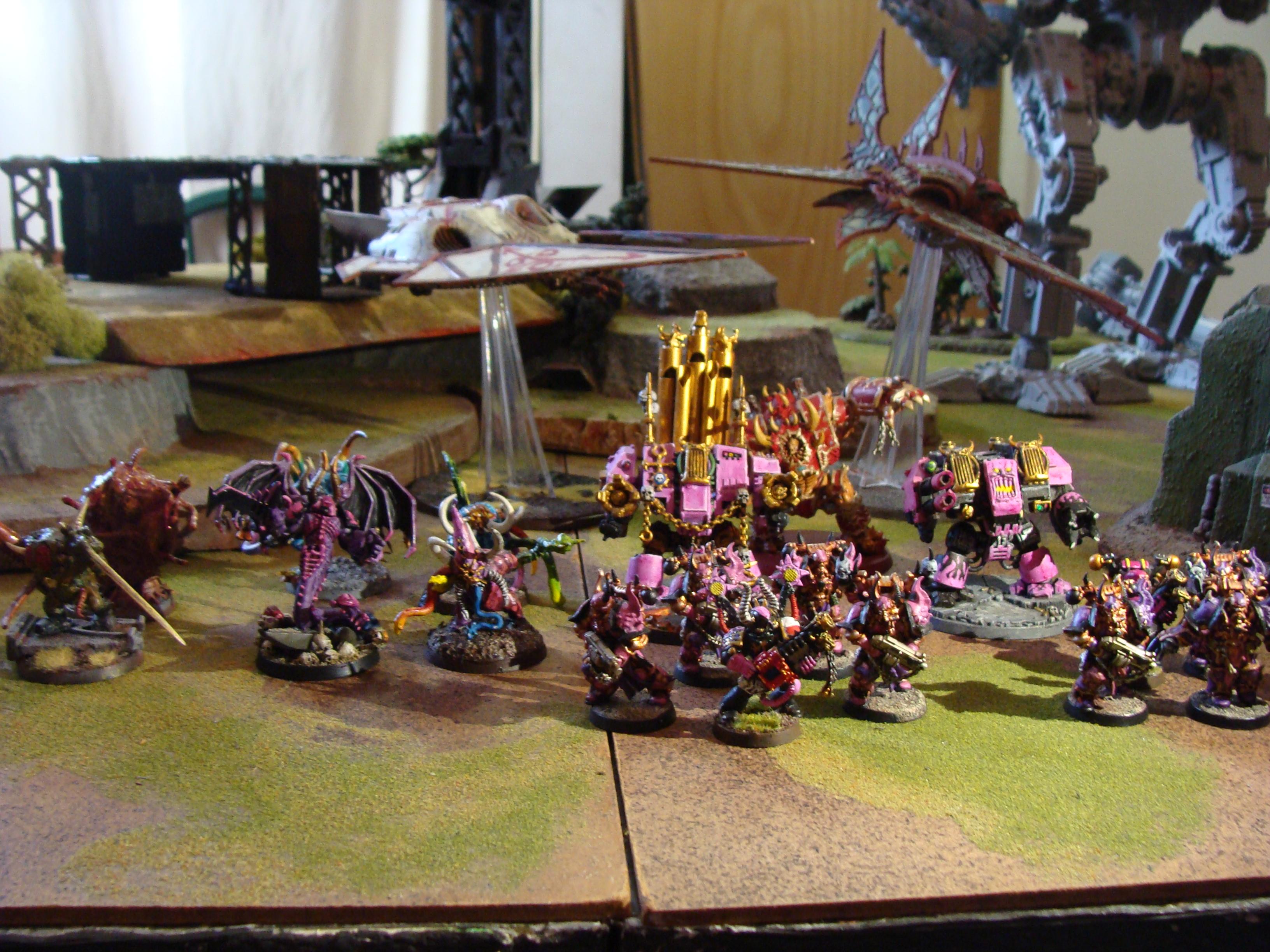 Battle Report, Chaos, Orks, Tau