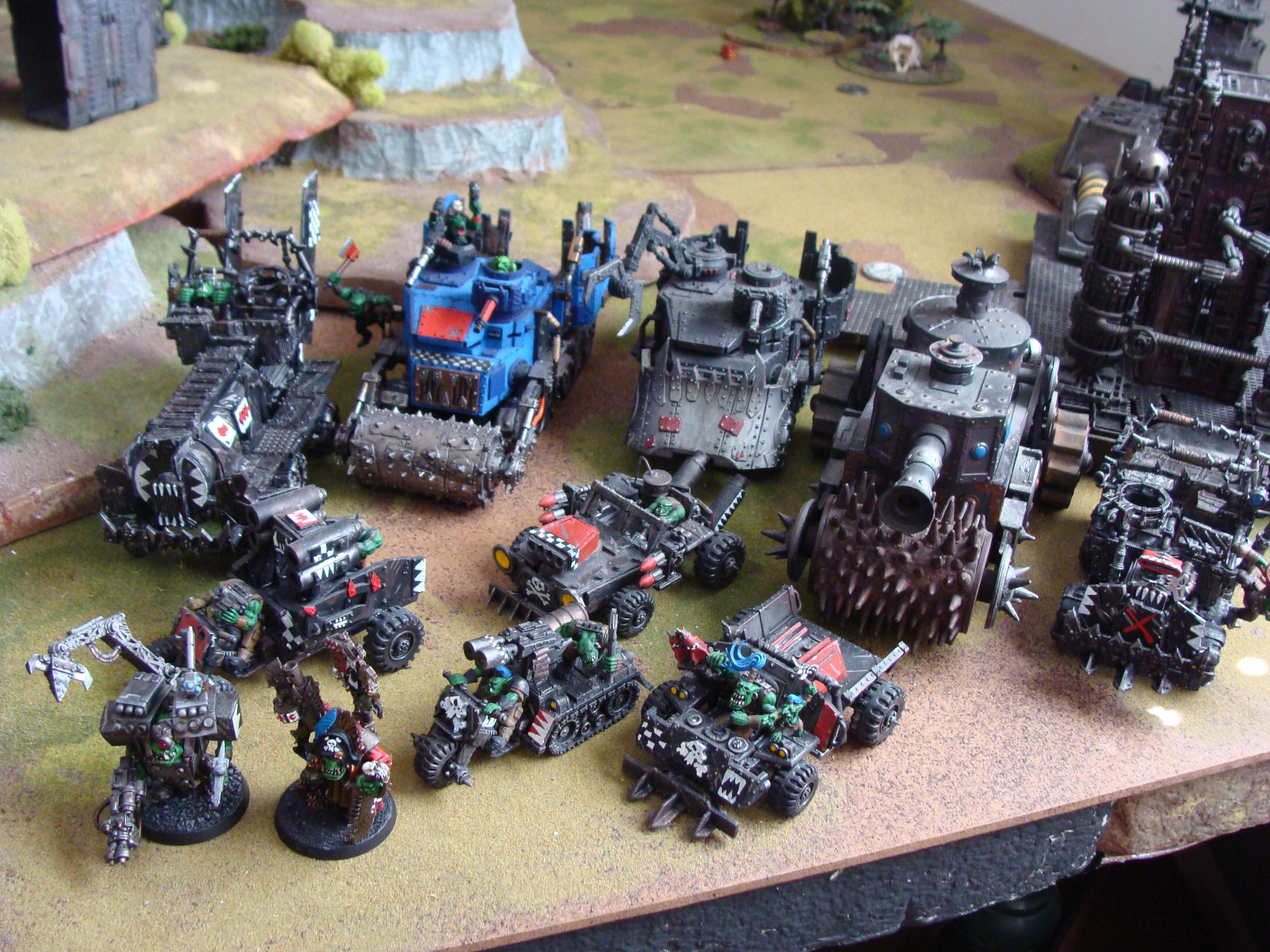 Battle Report, Chaos, Orks, Tau