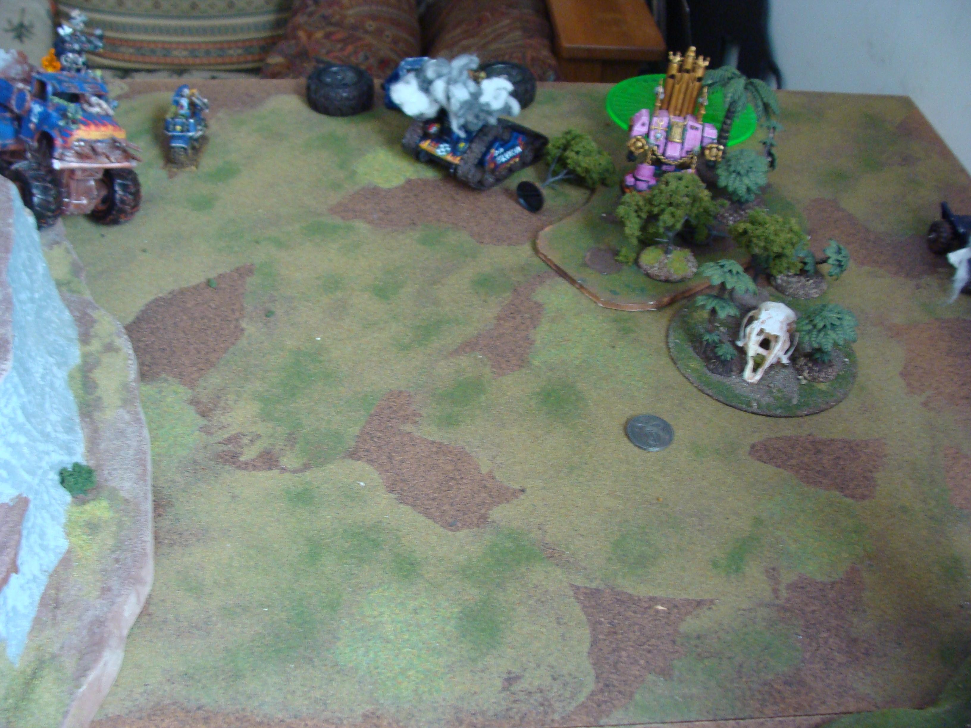 Battle Report, Chaos, Orks, Tau