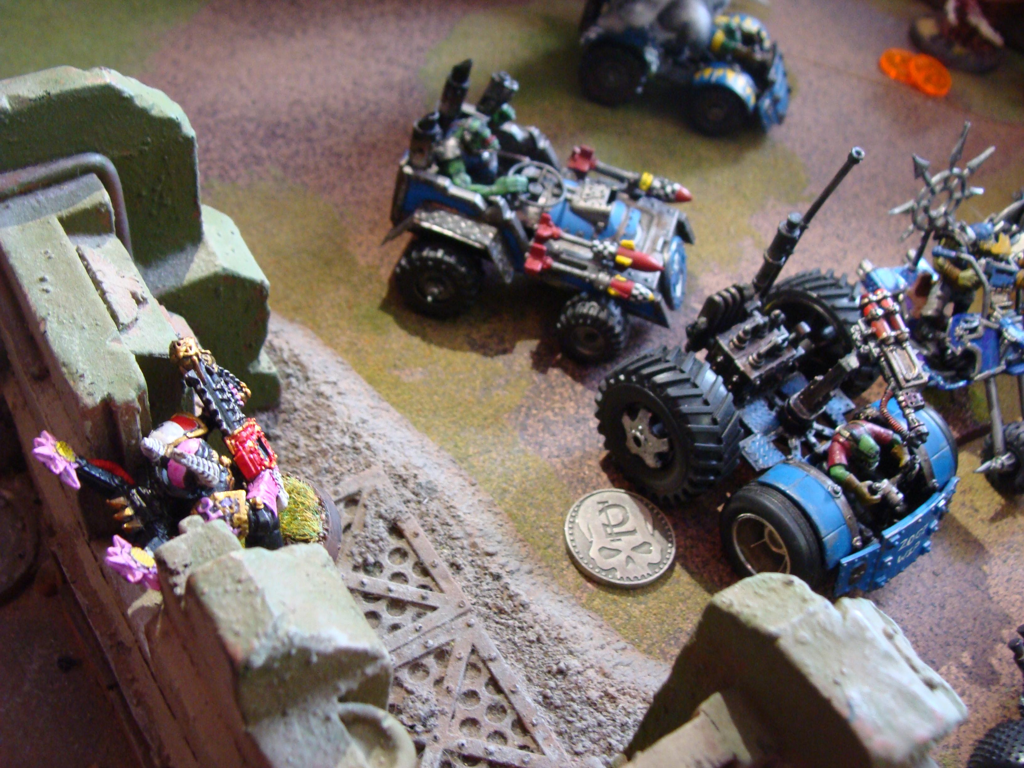 Battle Report, Chaos, Orks, Tau