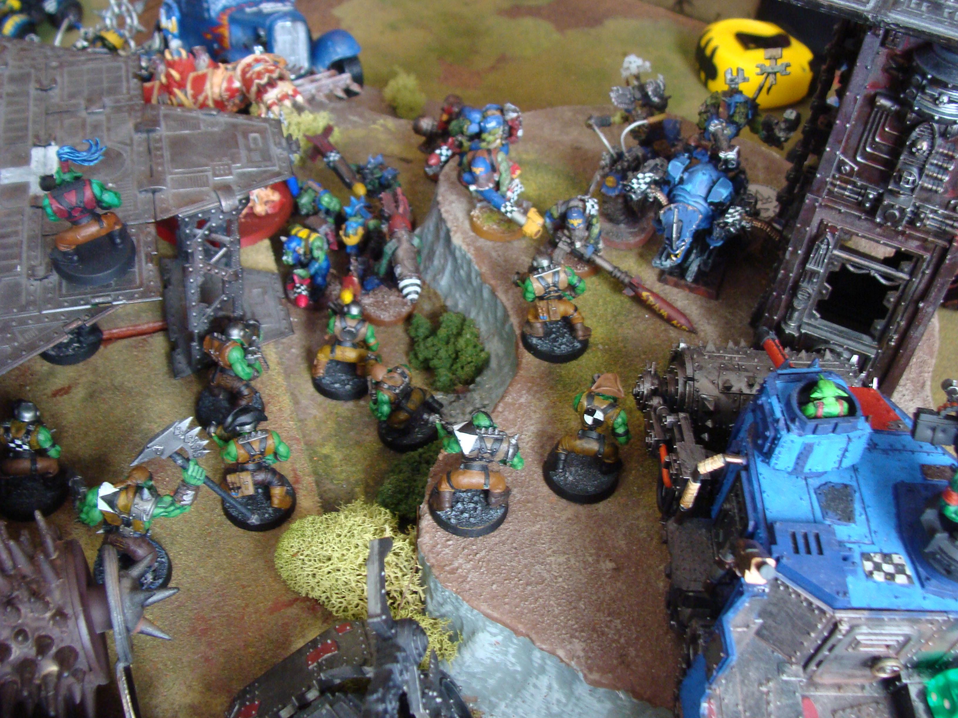 Battle Report, Chaos, Orks, Tau