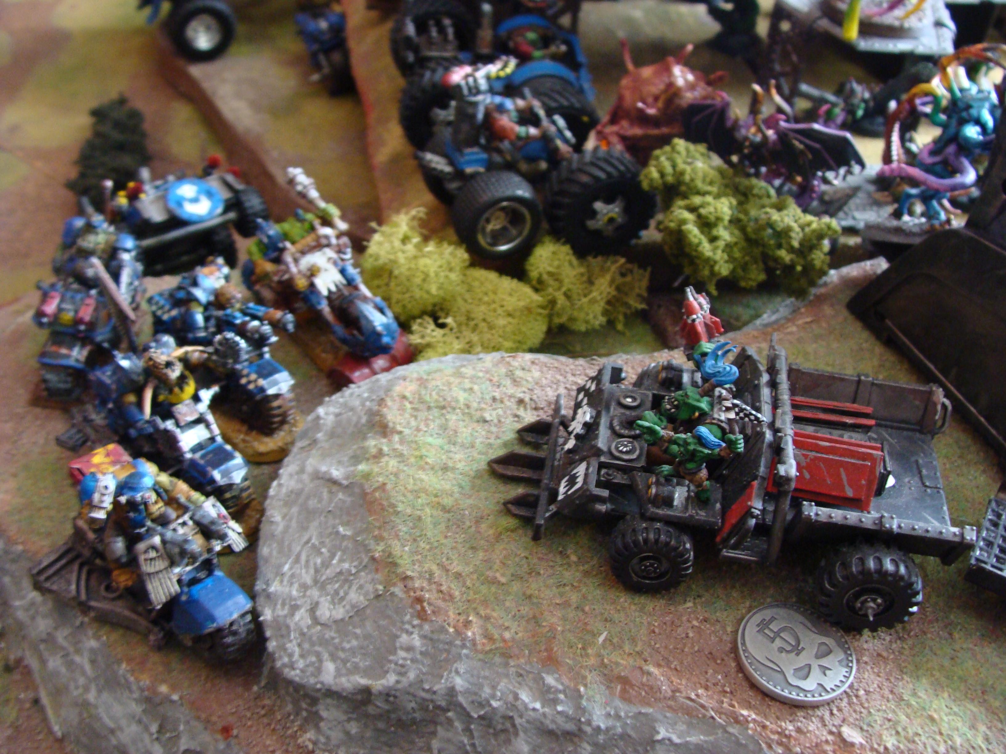 Battle Report, Chaos, Orks, Tau