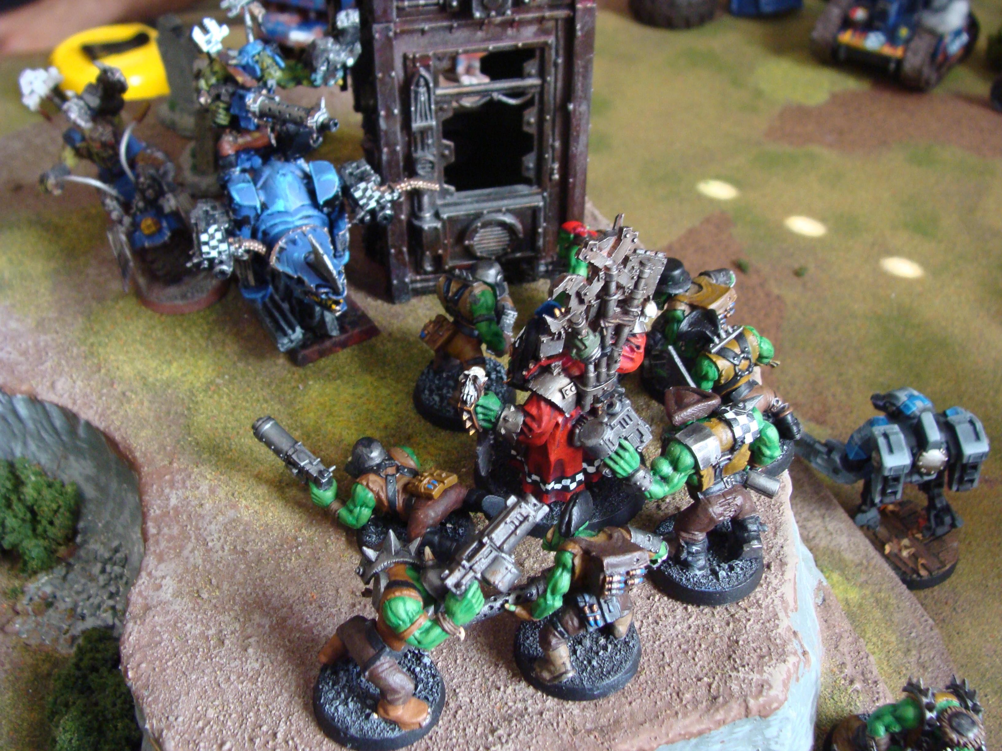 Battle Report, Chaos, Orks, Tau