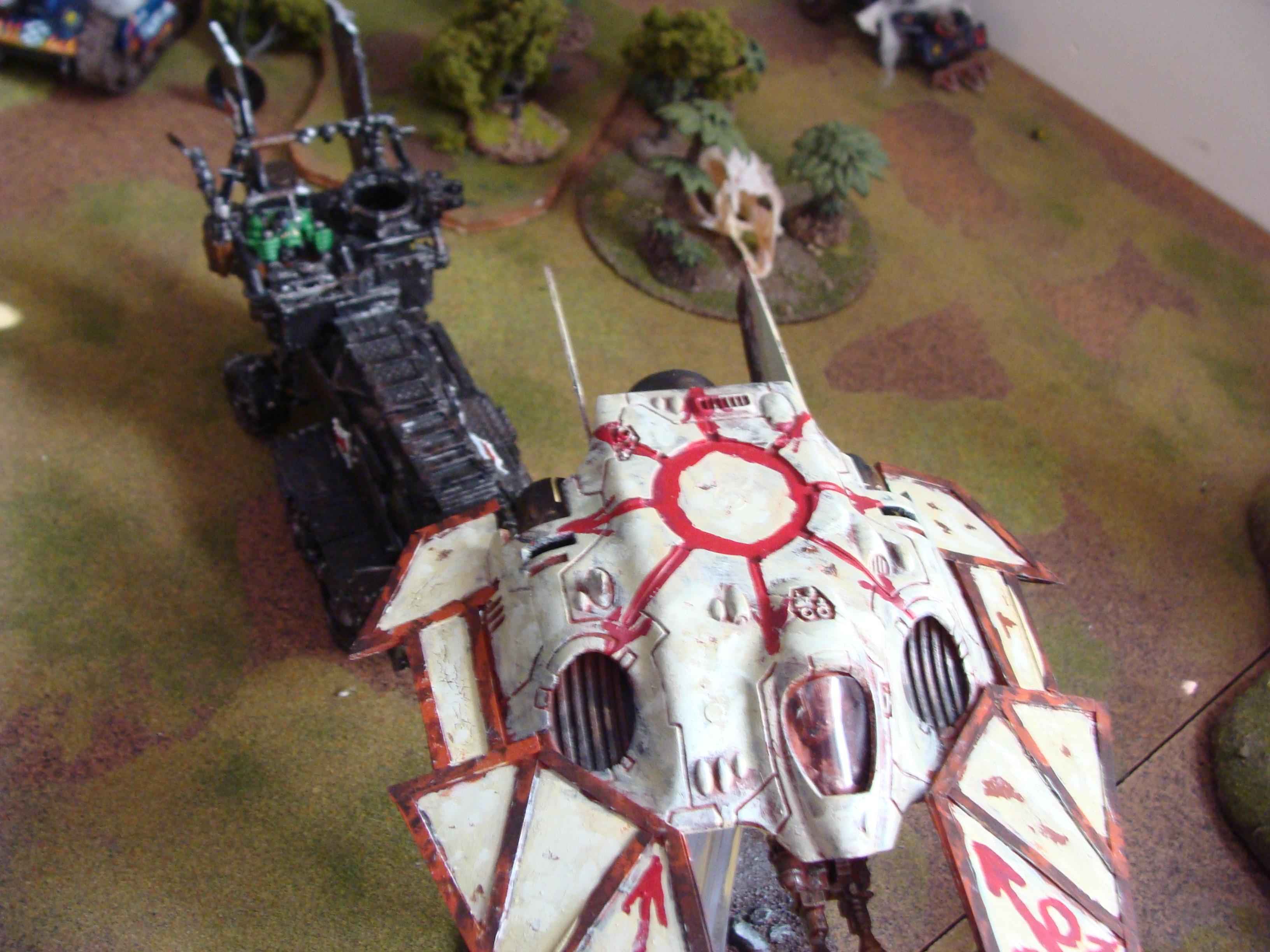 Battle Report, Chaos, Orks, Tau