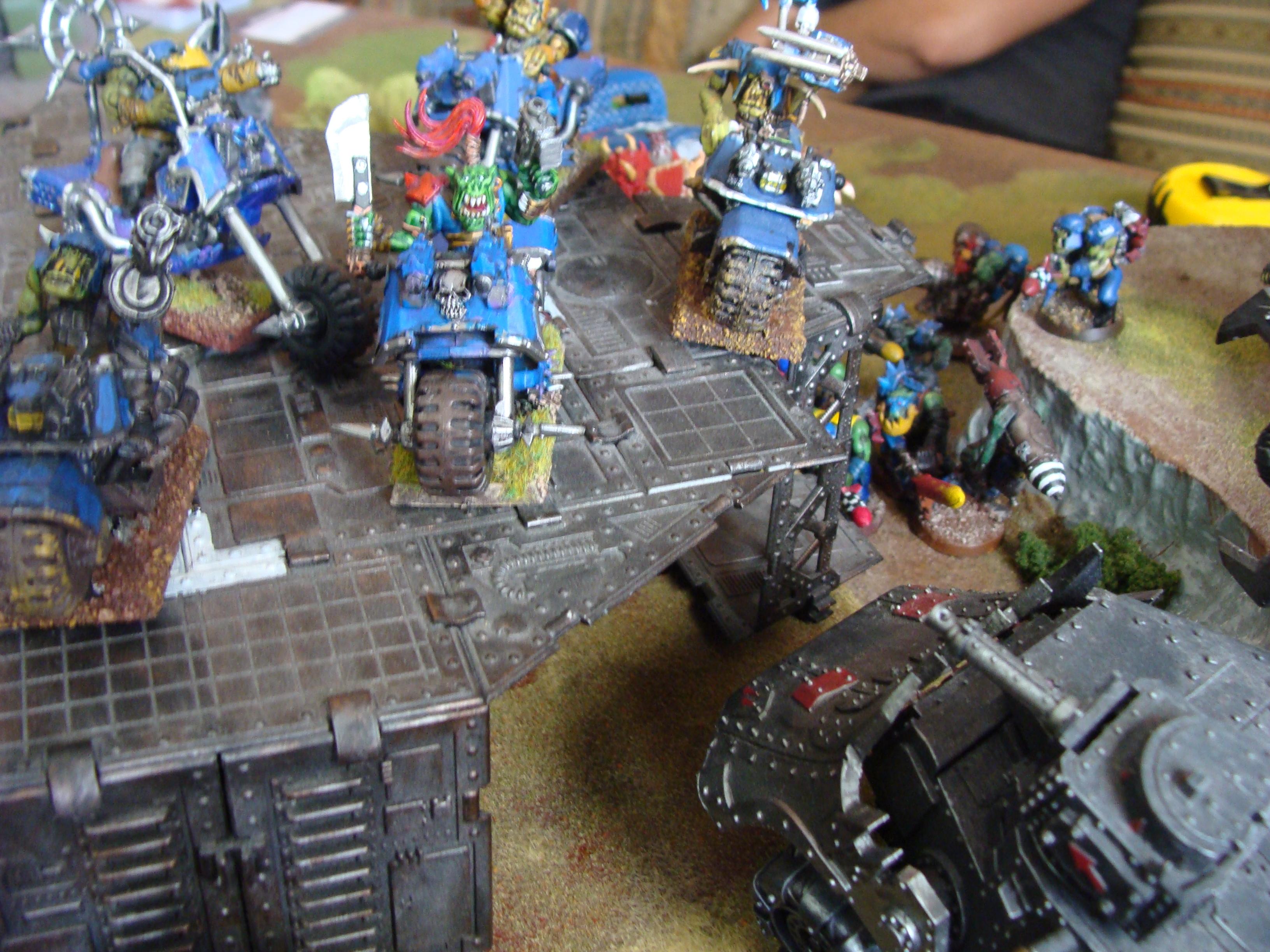 Battle Report, Chaos, Orks, Tau