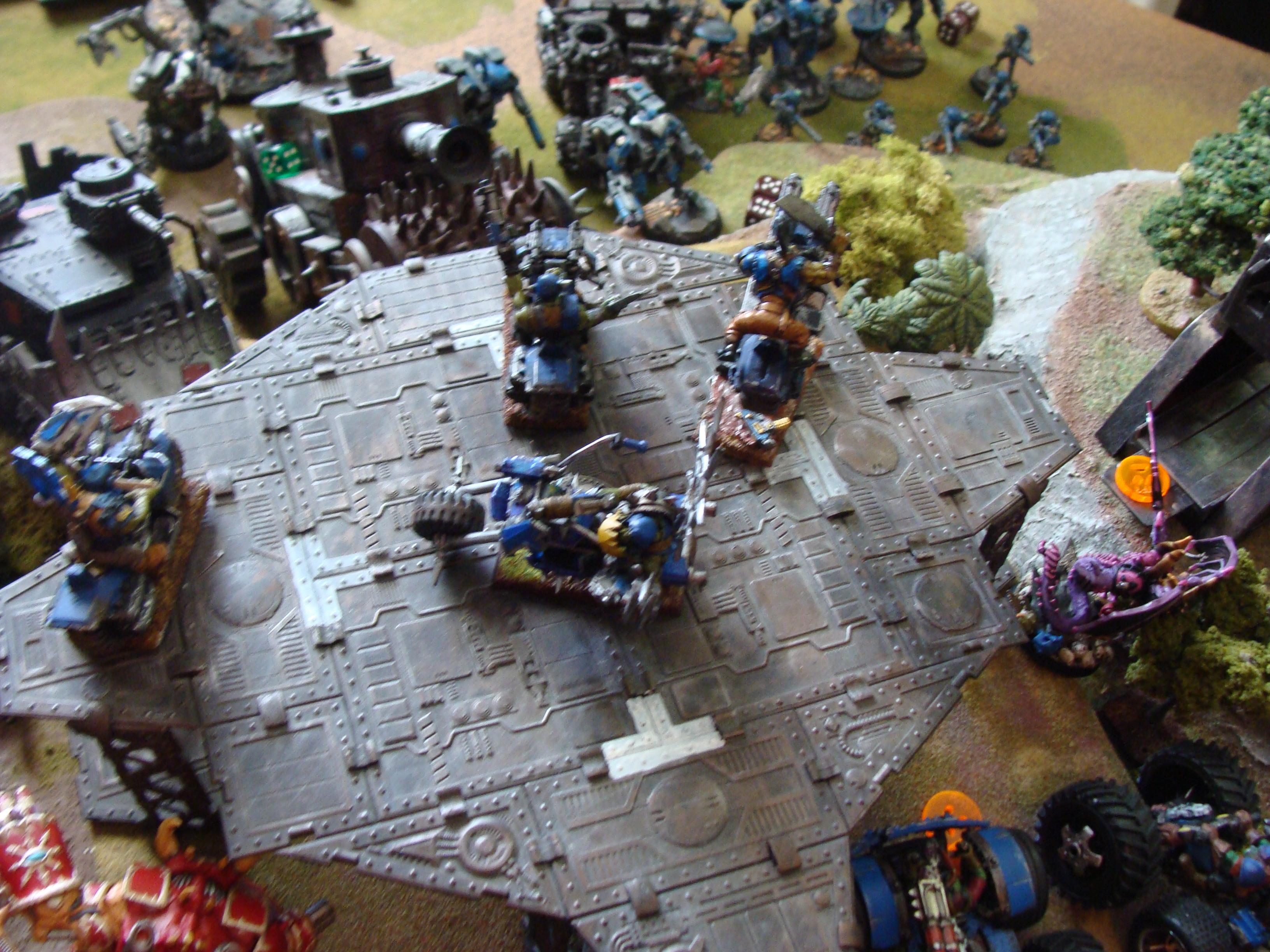 Battle Report, Chaos, Orks, Tau