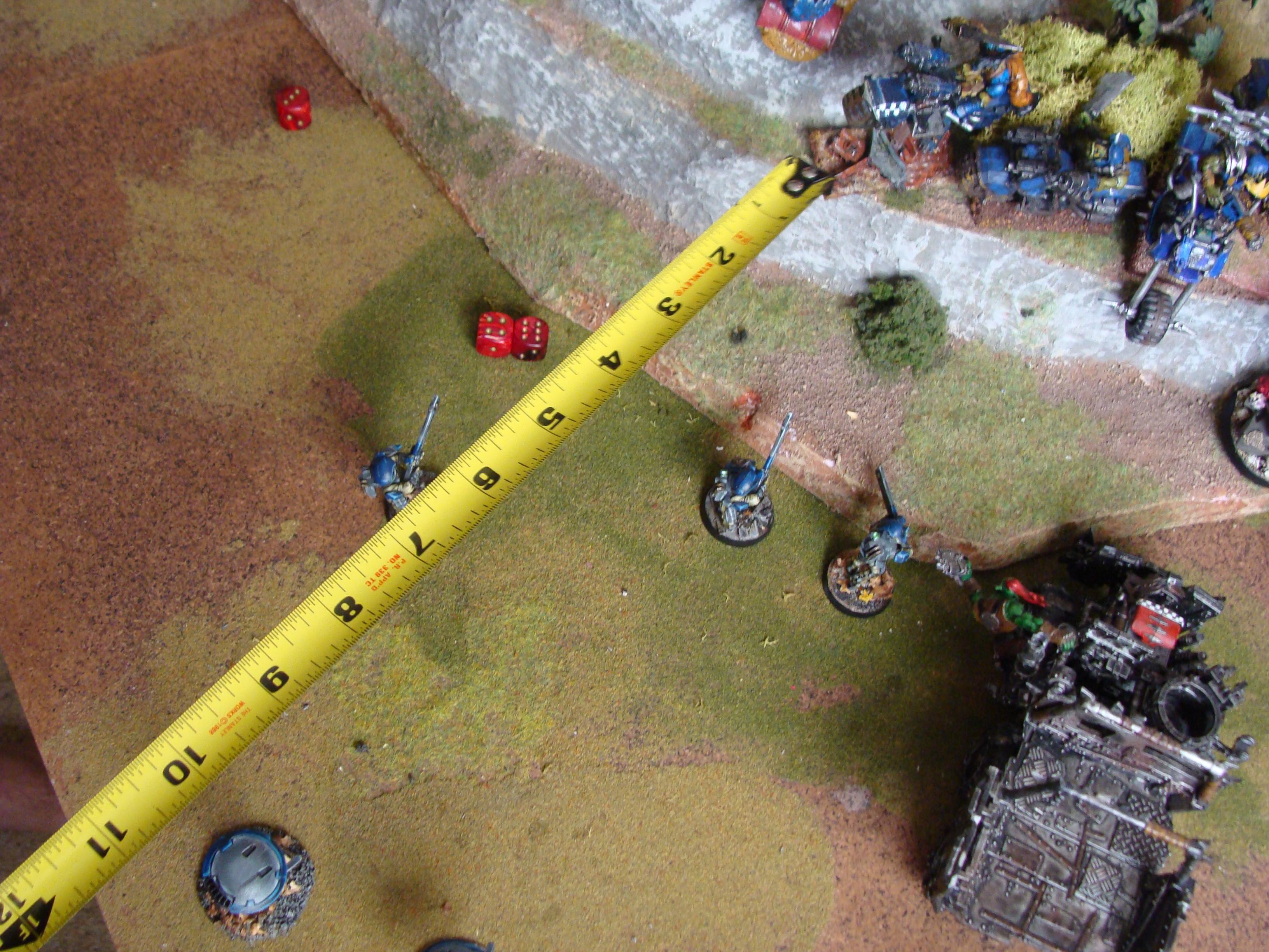 Battle Report, Chaos, Orks, Tau